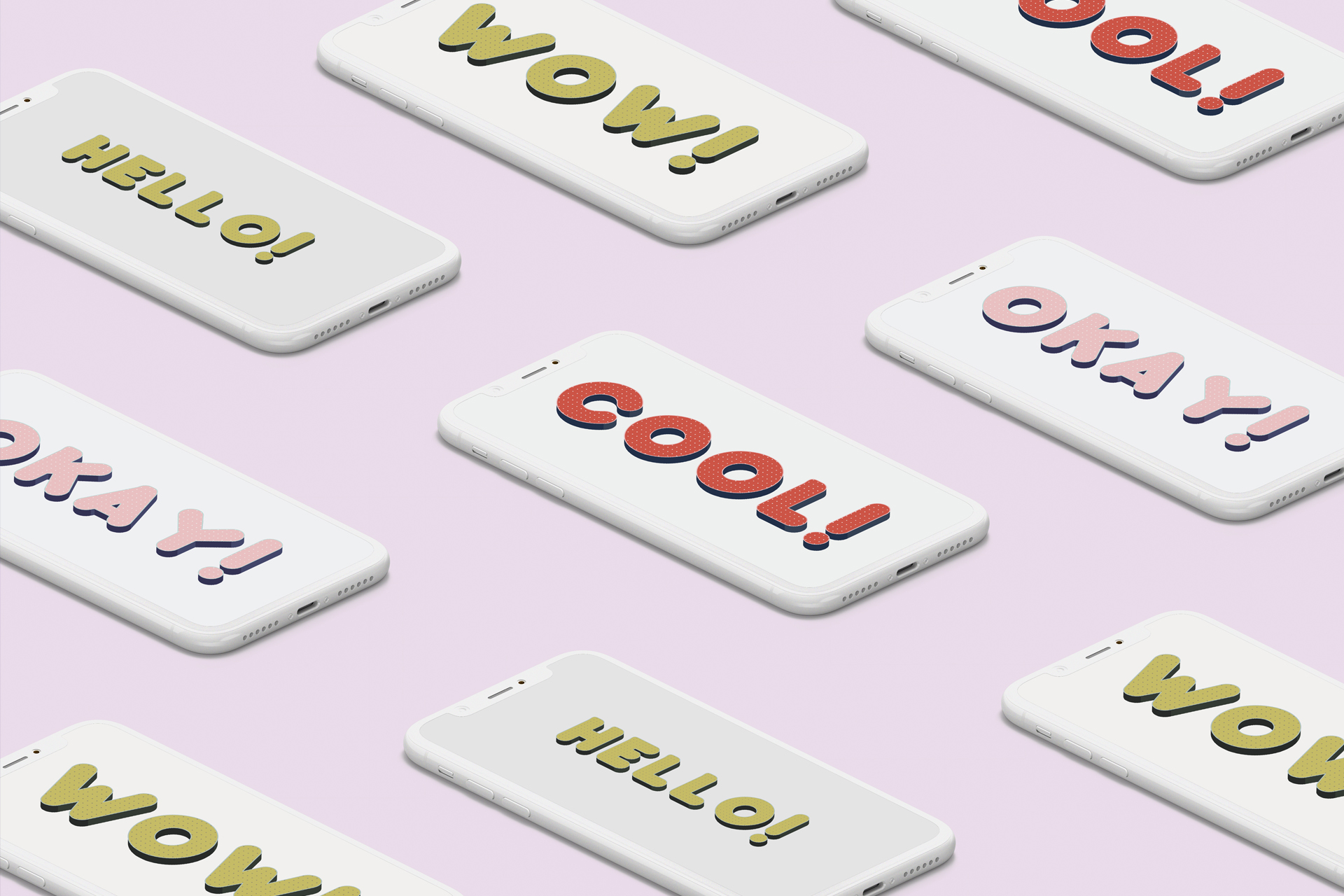 Baku - OTF color font — Изображение №6 — Графика на Dprofile