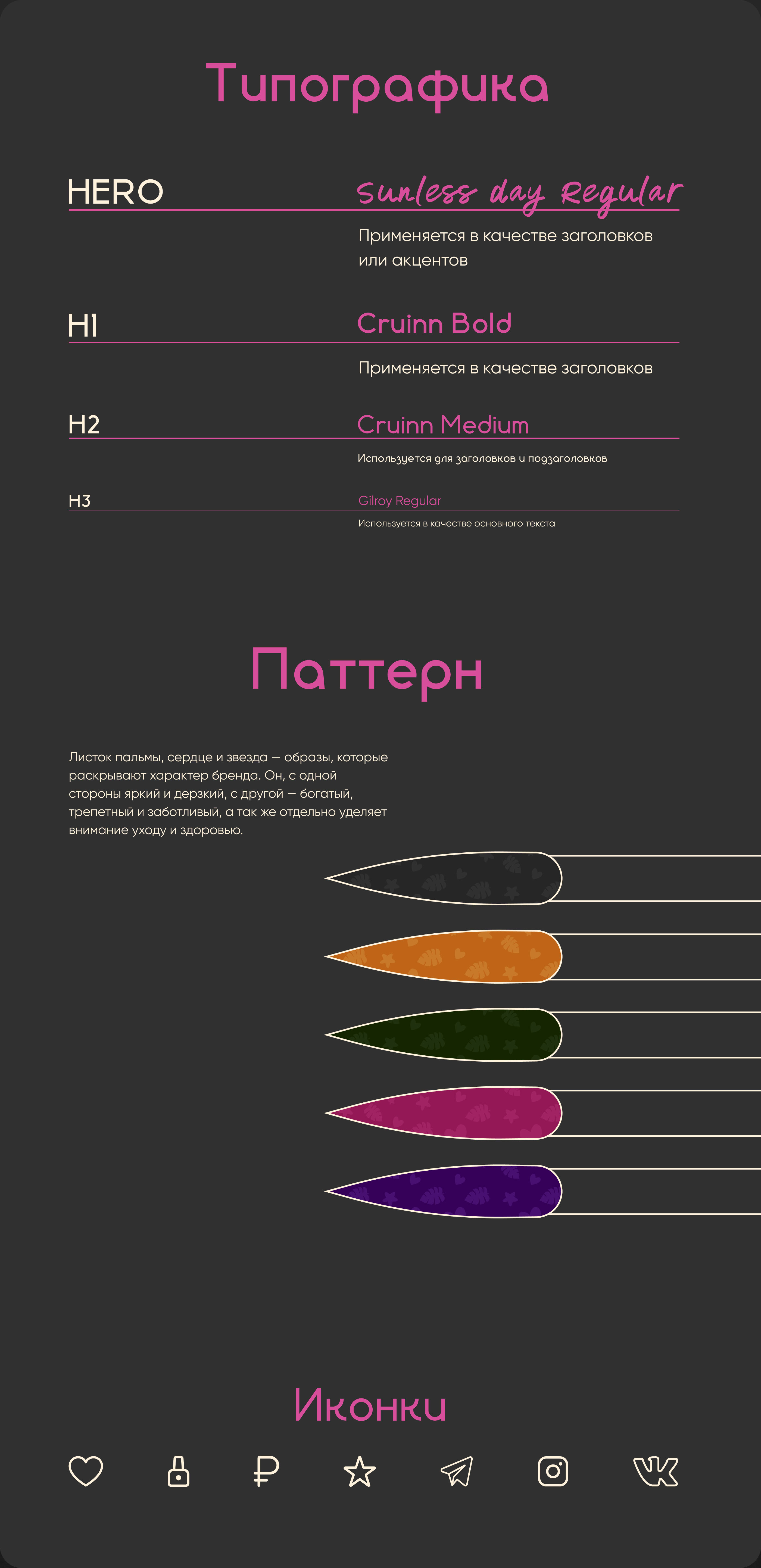 Brand identity — Tlk.nails — Изображение №4 — Брендинг, Графика на Dprofile