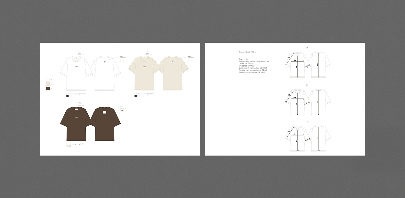 AMES ● CLOTHING BRAND — Изображение №2 — Брендинг на Dprofile