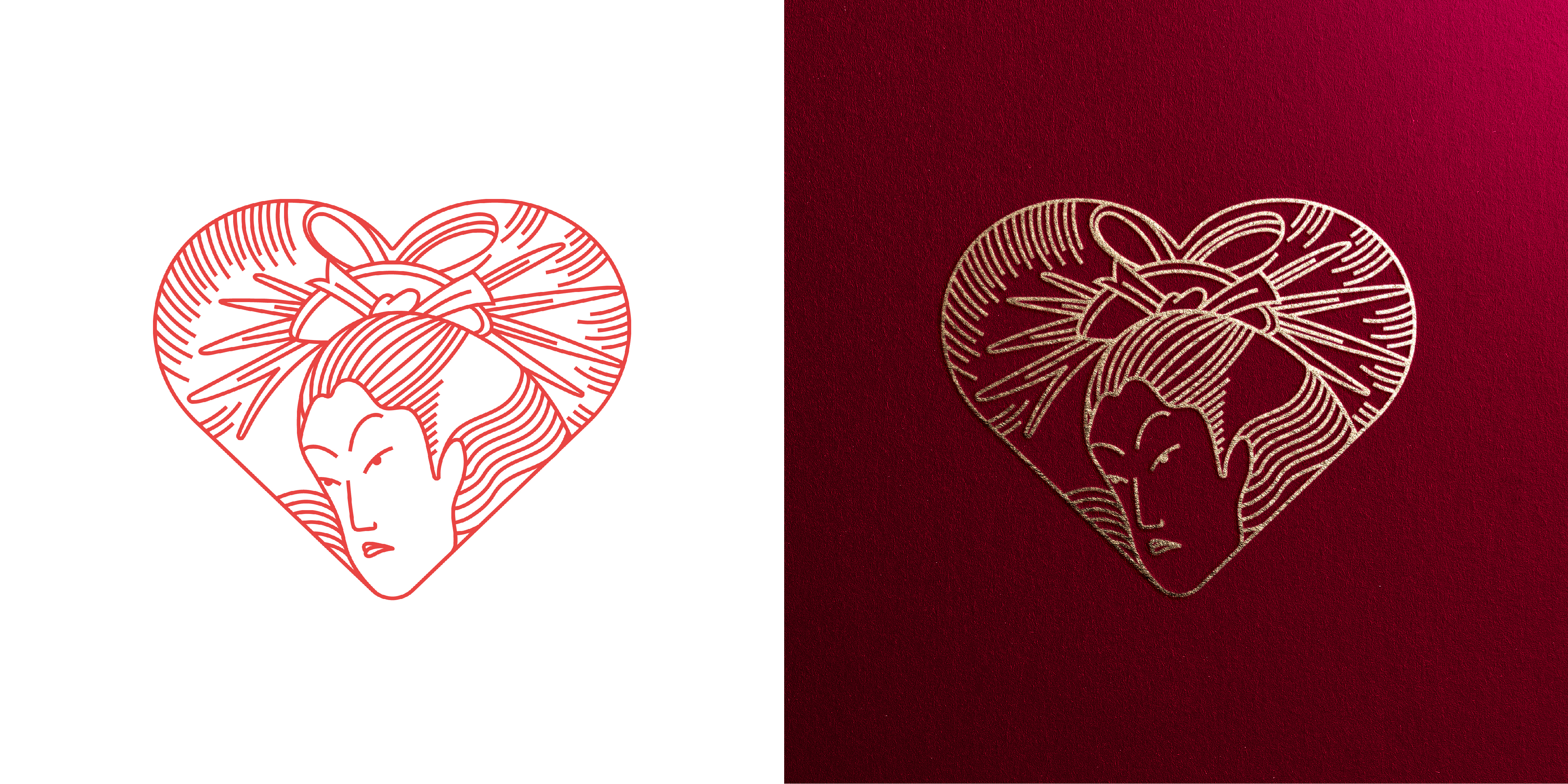 Разработка линейных иллюстраций мастей игральных карт — Изображение №1 — Иллюстрация, Графика на Dprofile