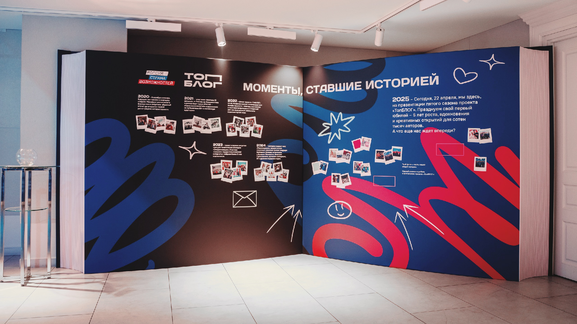 Разработка фотозоны для проекта «Топ Блог» — Изображение №9 — Брендинг на Dprofile