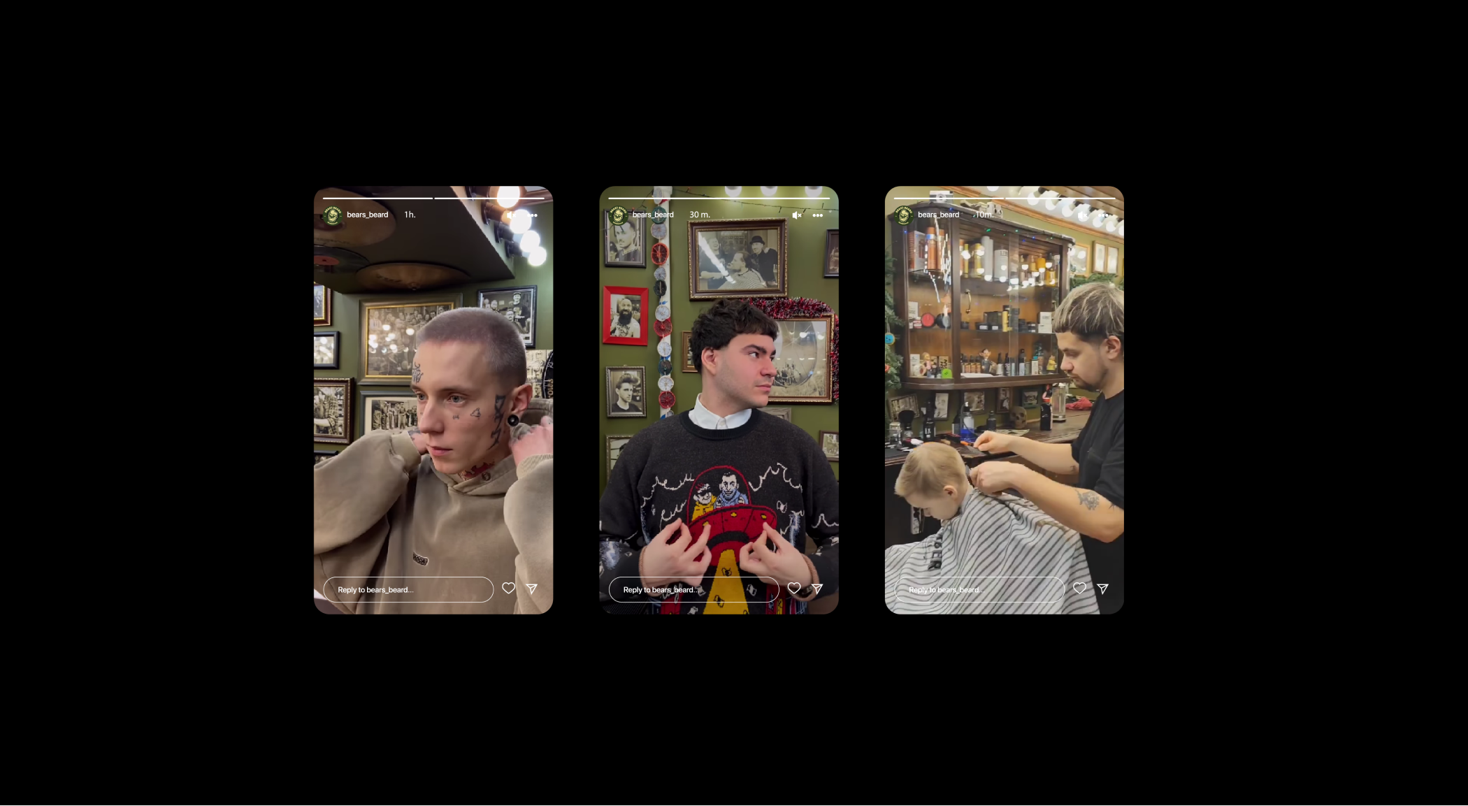The Bear's Beard | Barbershop Branding — Изображение №6 — Брендинг на Dprofile
