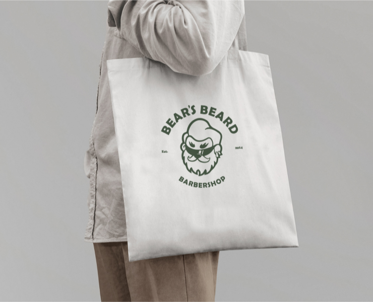 The Bear's Beard | Barbershop Branding на Dprofile