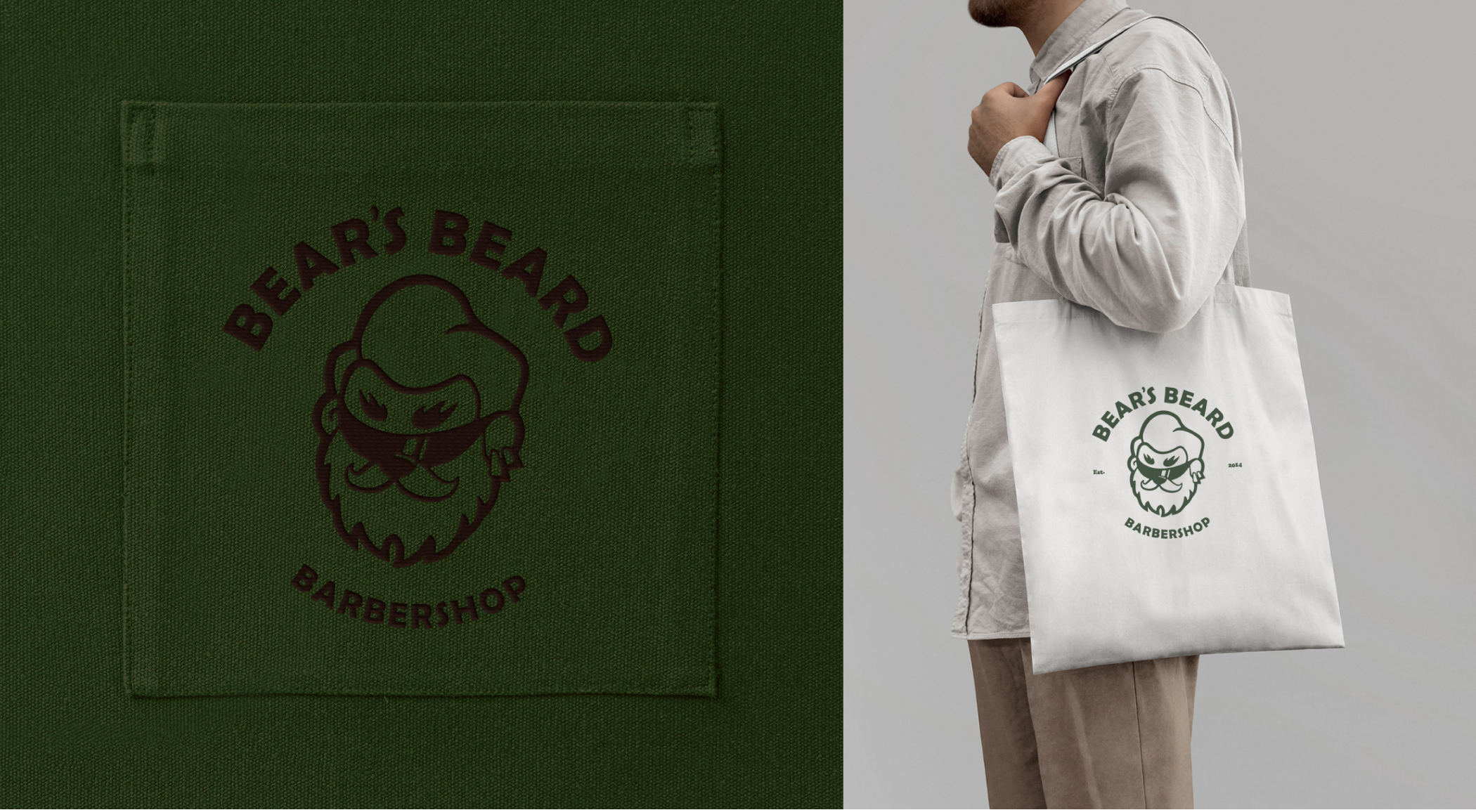 The Bear's Beard | Barbershop Branding — Изображение №4 — Брендинг на Dprofile