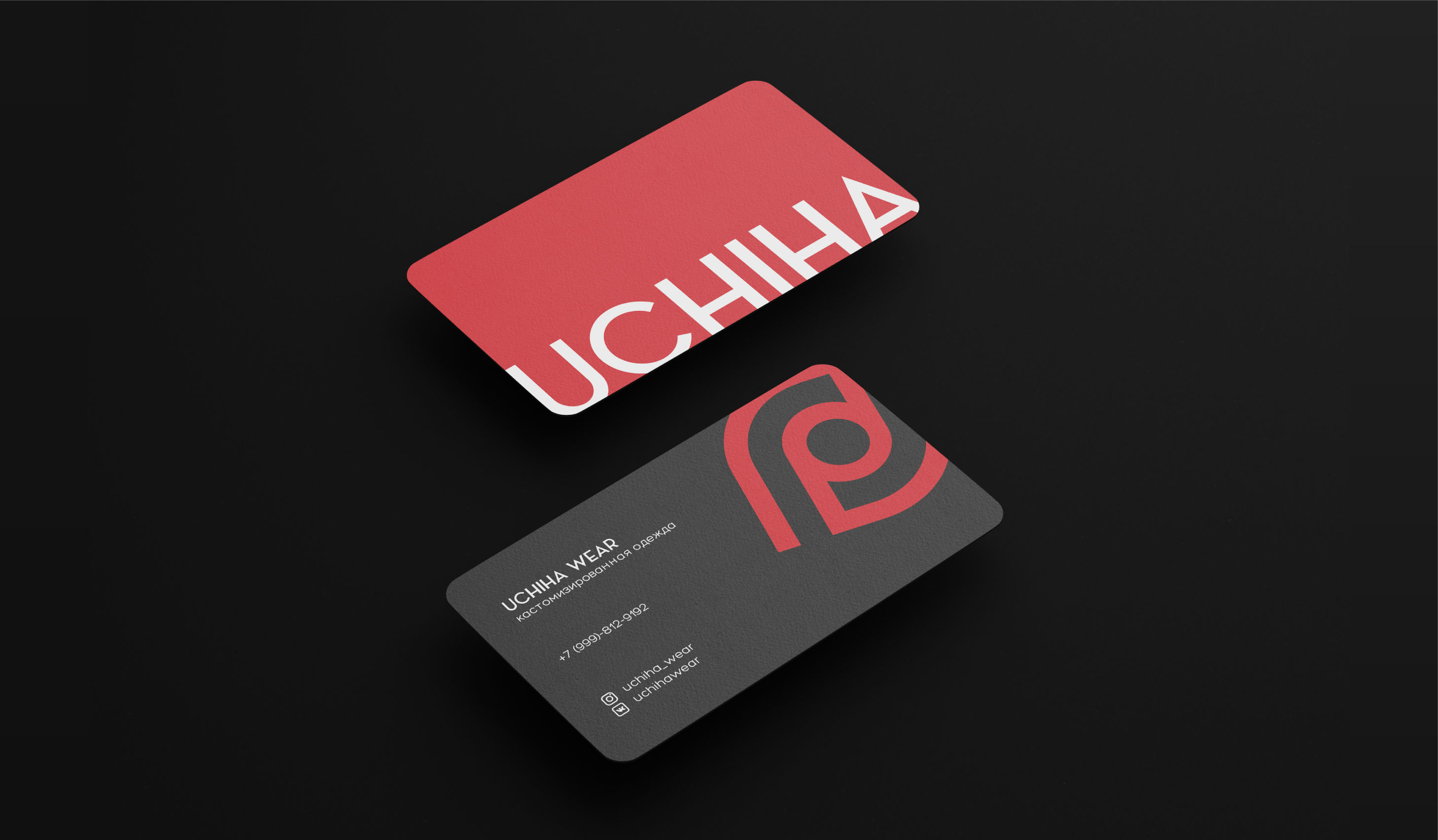 UCHIHA / Brand Identity for custom clothes brand — Изображение №10 — Брендинг на Dprofile