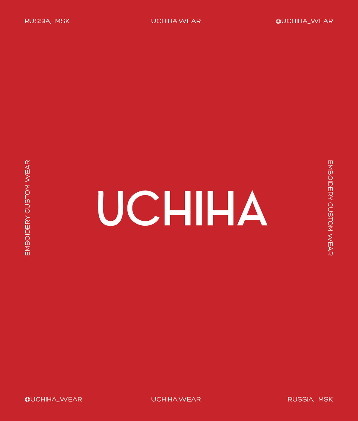 UCHIHA / Brand Identity for custom clothes brand — Изображение №11 — Брендинг на Dprofile