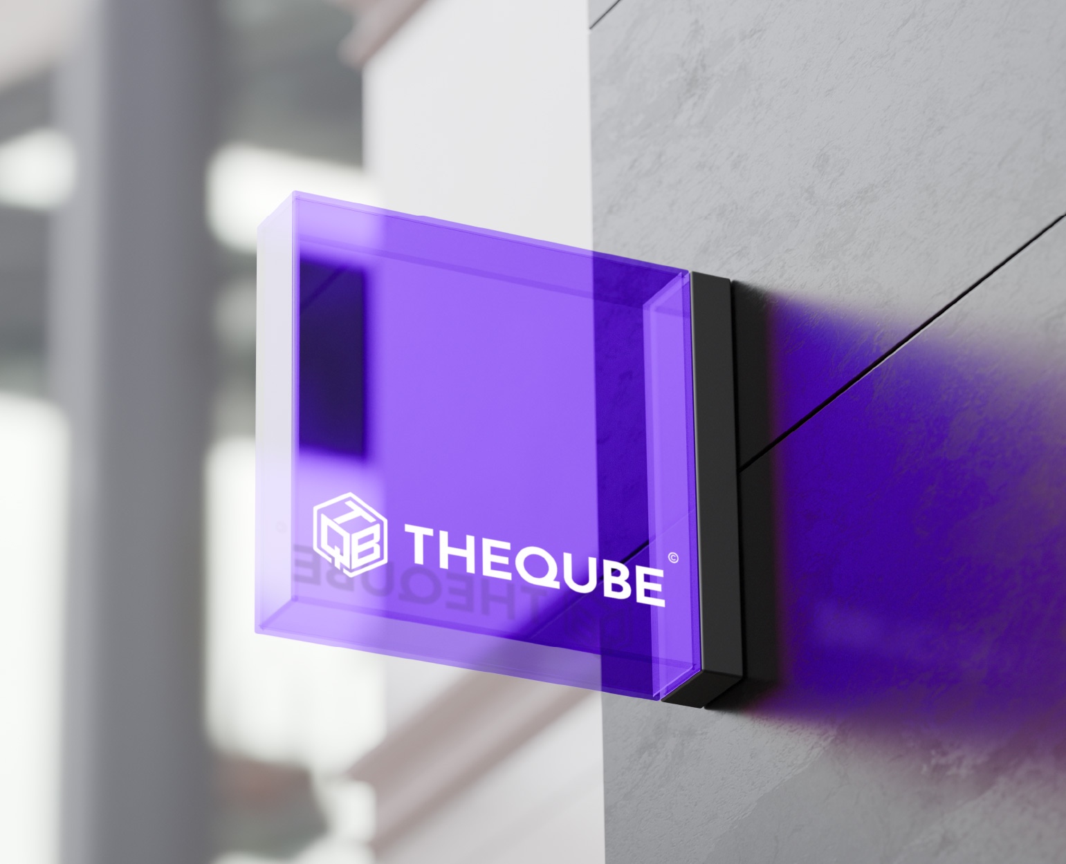 Фирменный стиль для бизнес-акселератора THEQUBE — Брендинг на Dprofile