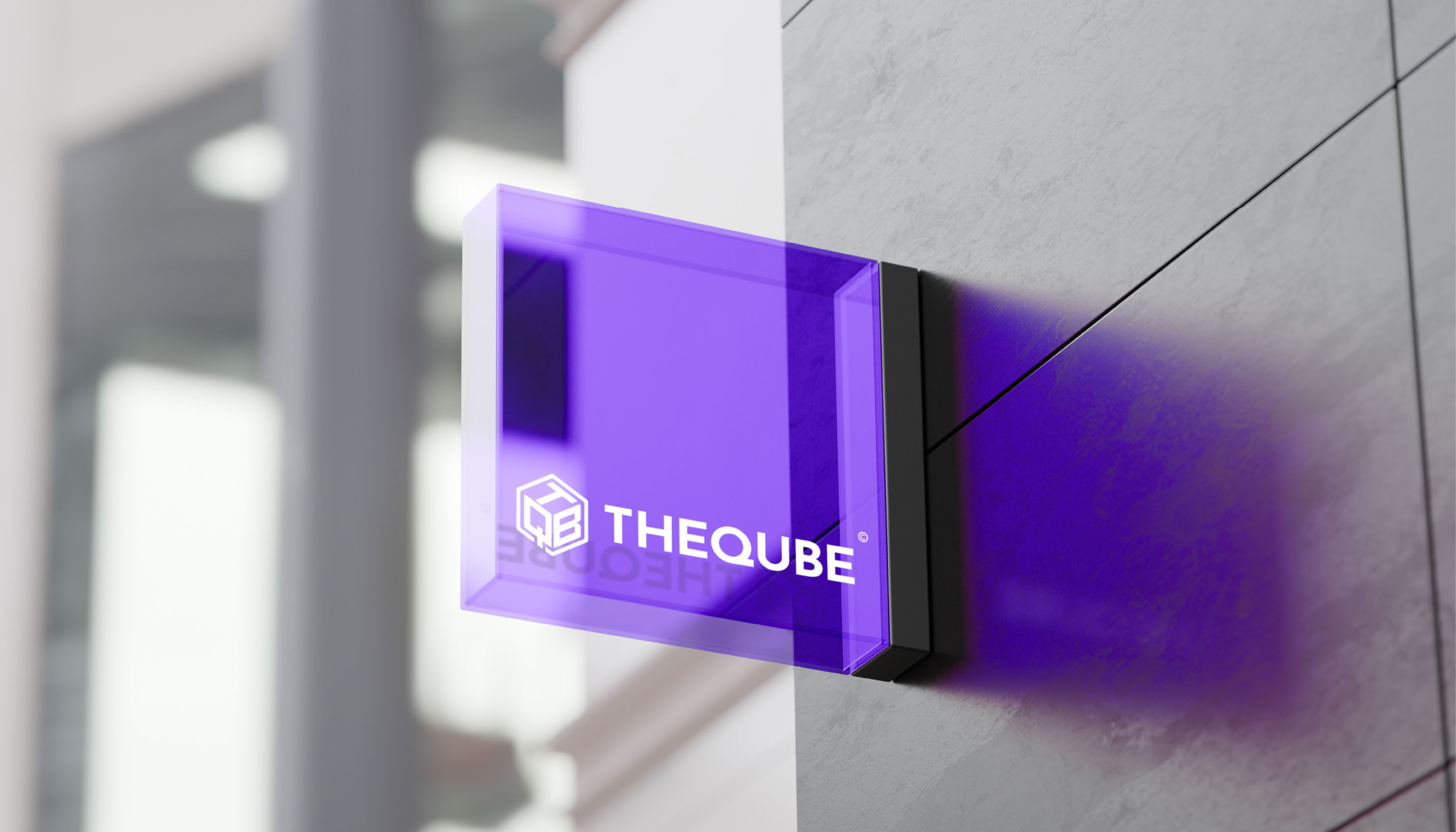 Фирменный стиль для бизнес-акселератора THEQUBE — Изображение №1 — Брендинг на Dprofile