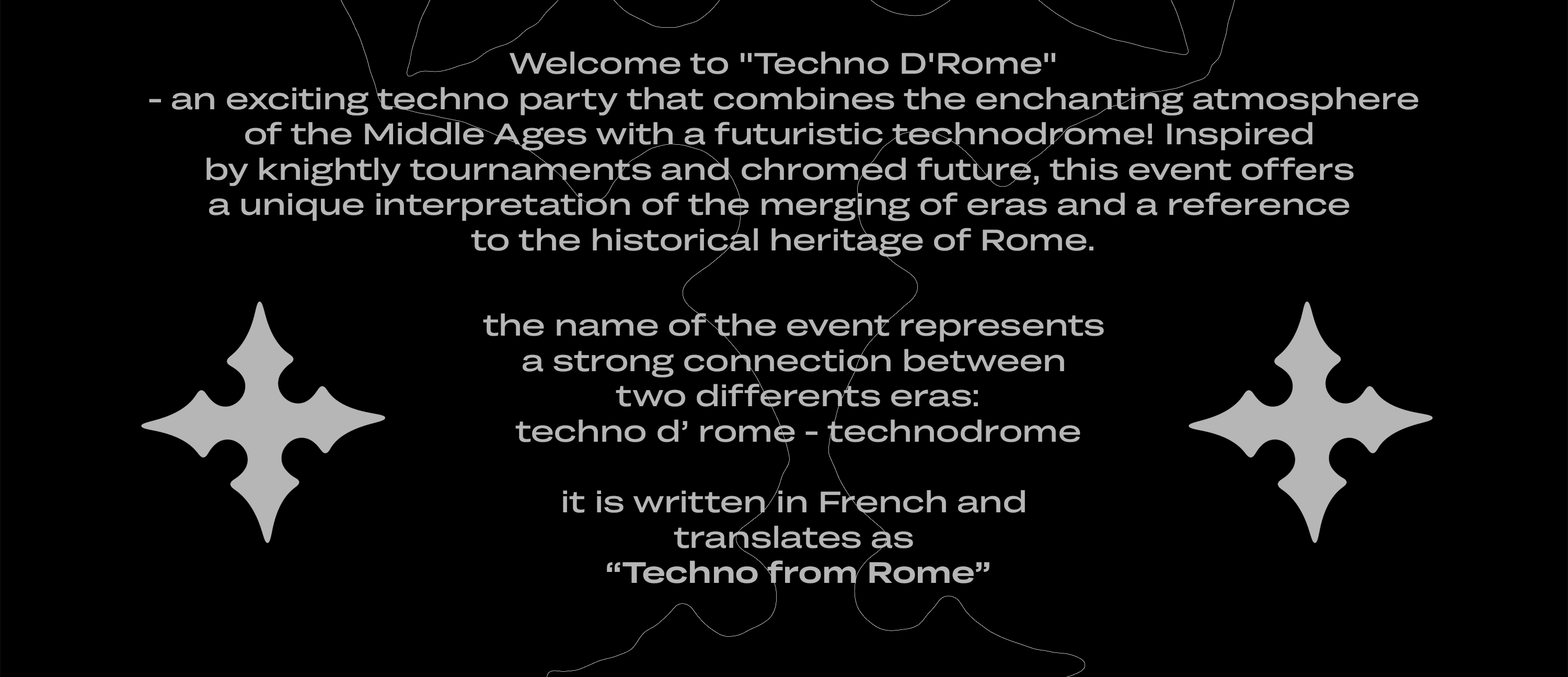 Techno D'Rome Music Event Identity — Изображение №3 — Брендинг, Графика на Dprofile
