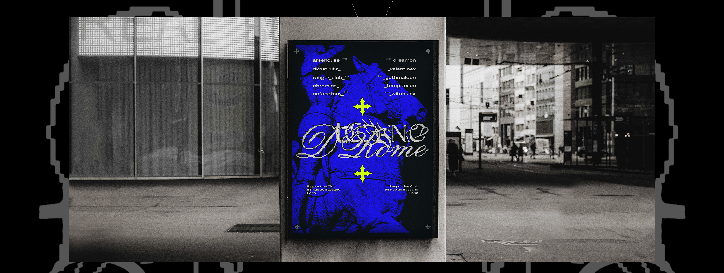 Techno D'Rome Music Event Identity — Изображение №7 — Брендинг, Графика на Dprofile
