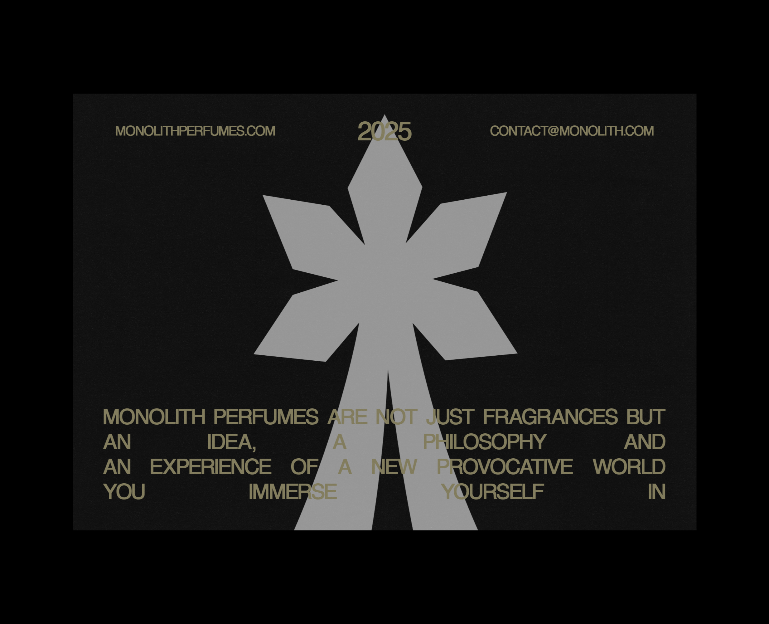 MONOLITH PERFUMES — Брендинг на Dprofile