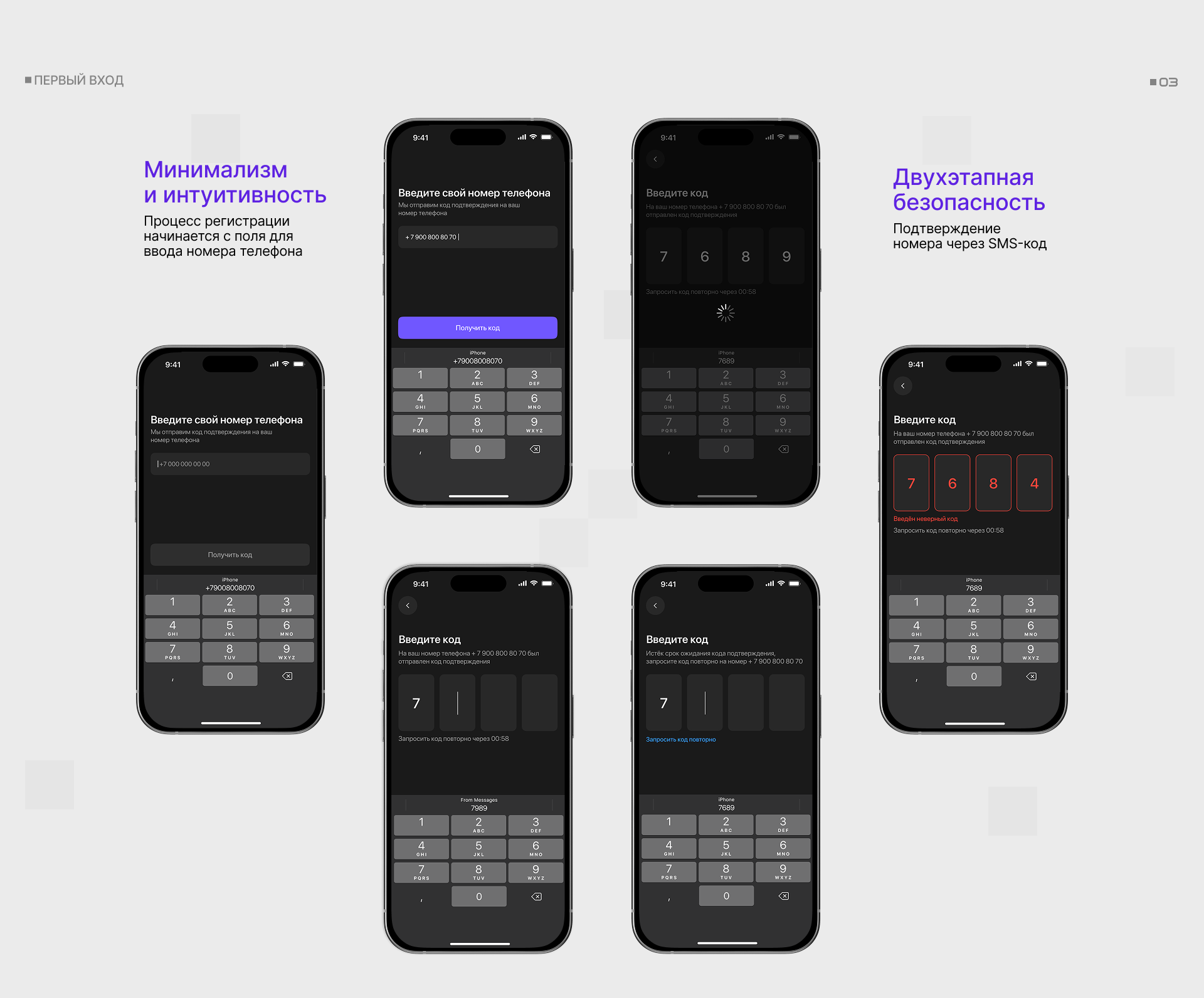 Mobile App | Онлайн Банк — Изображение №6 — Интерфейсы, Анимация на Dprofile