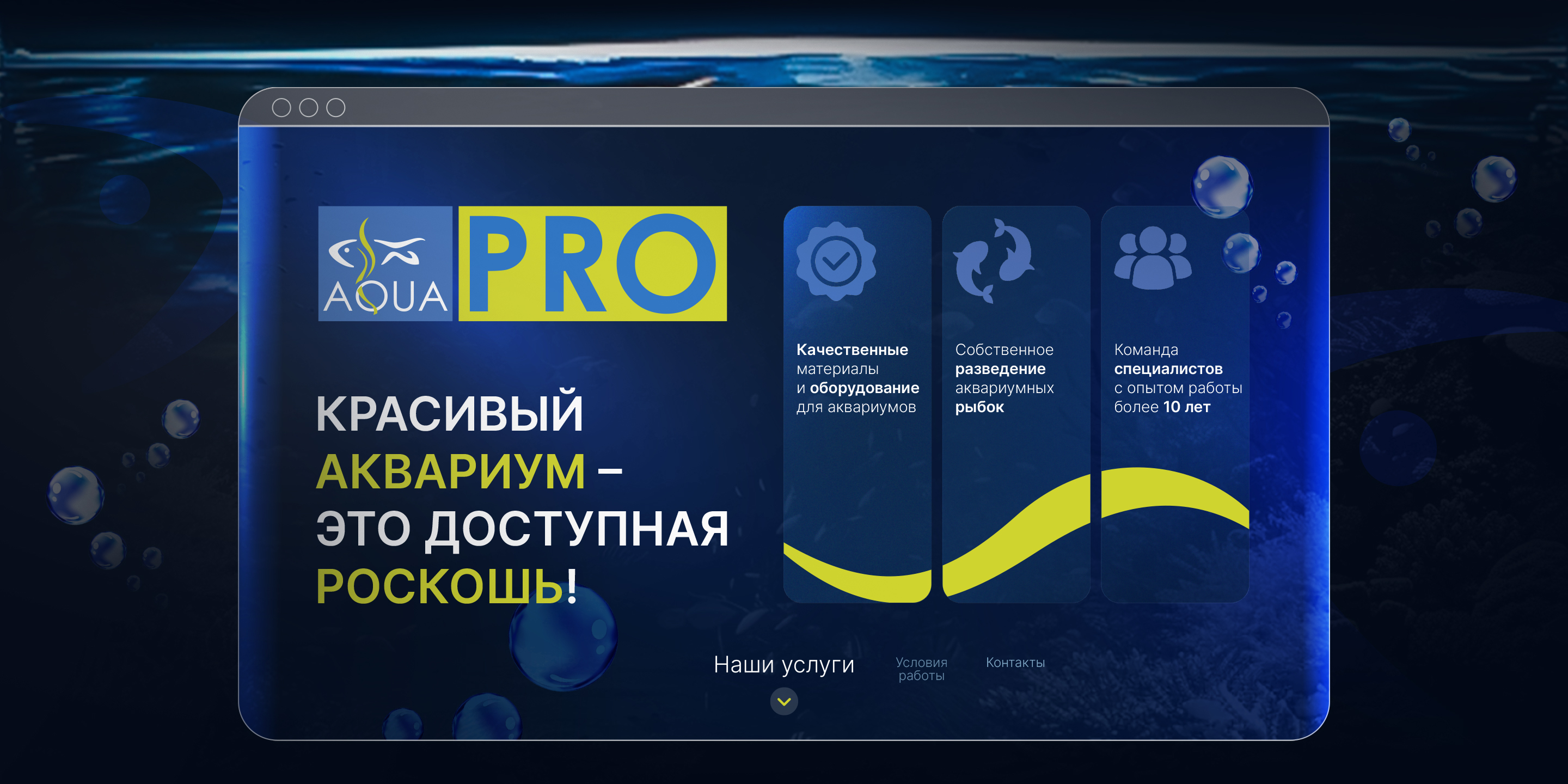 AQUA PRO — Изображение №3 — Иллюстрация, Маркетинг на Dprofile
