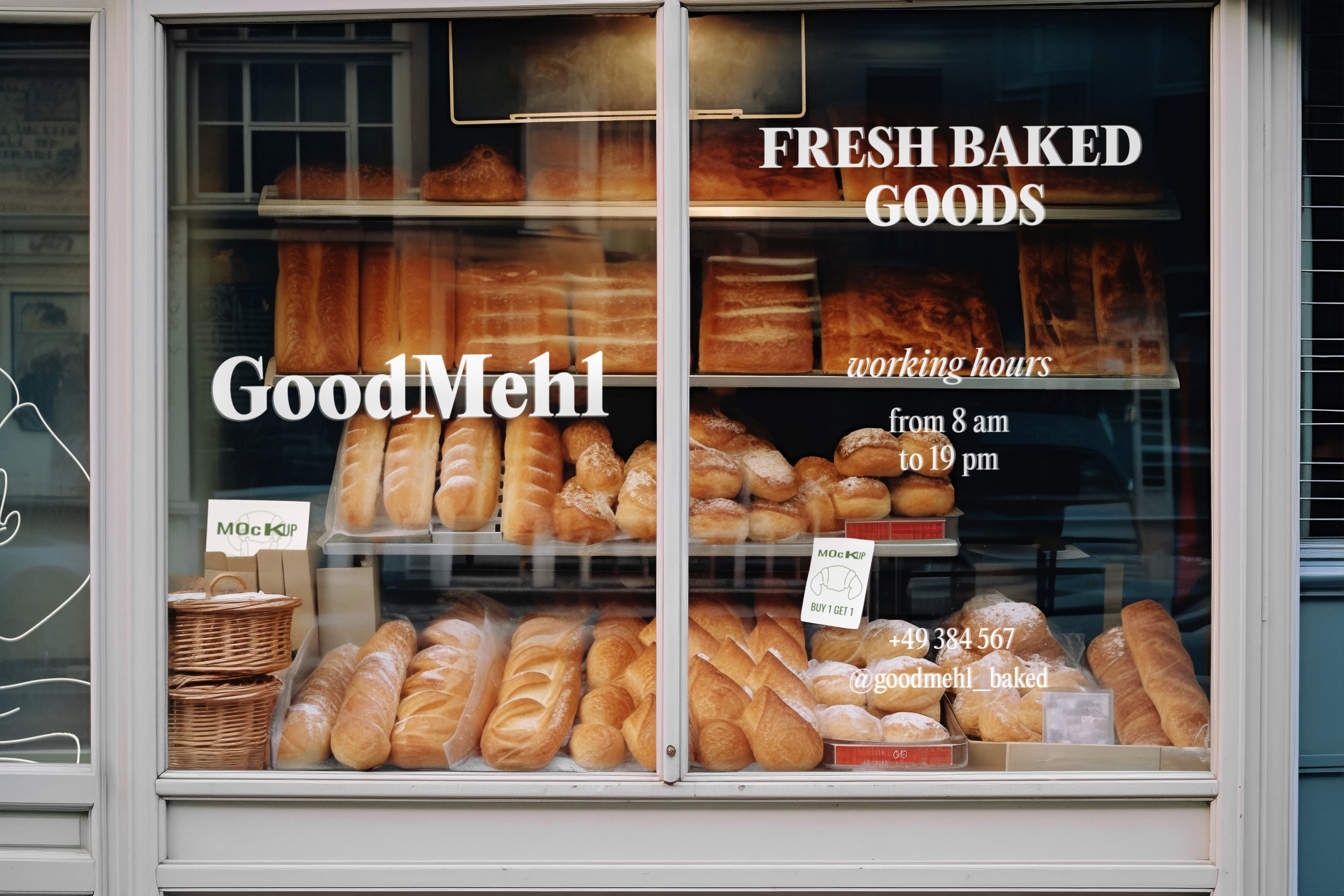 GoodMehl | identity for bakery — Изображение №2 — Брендинг на Dprofile