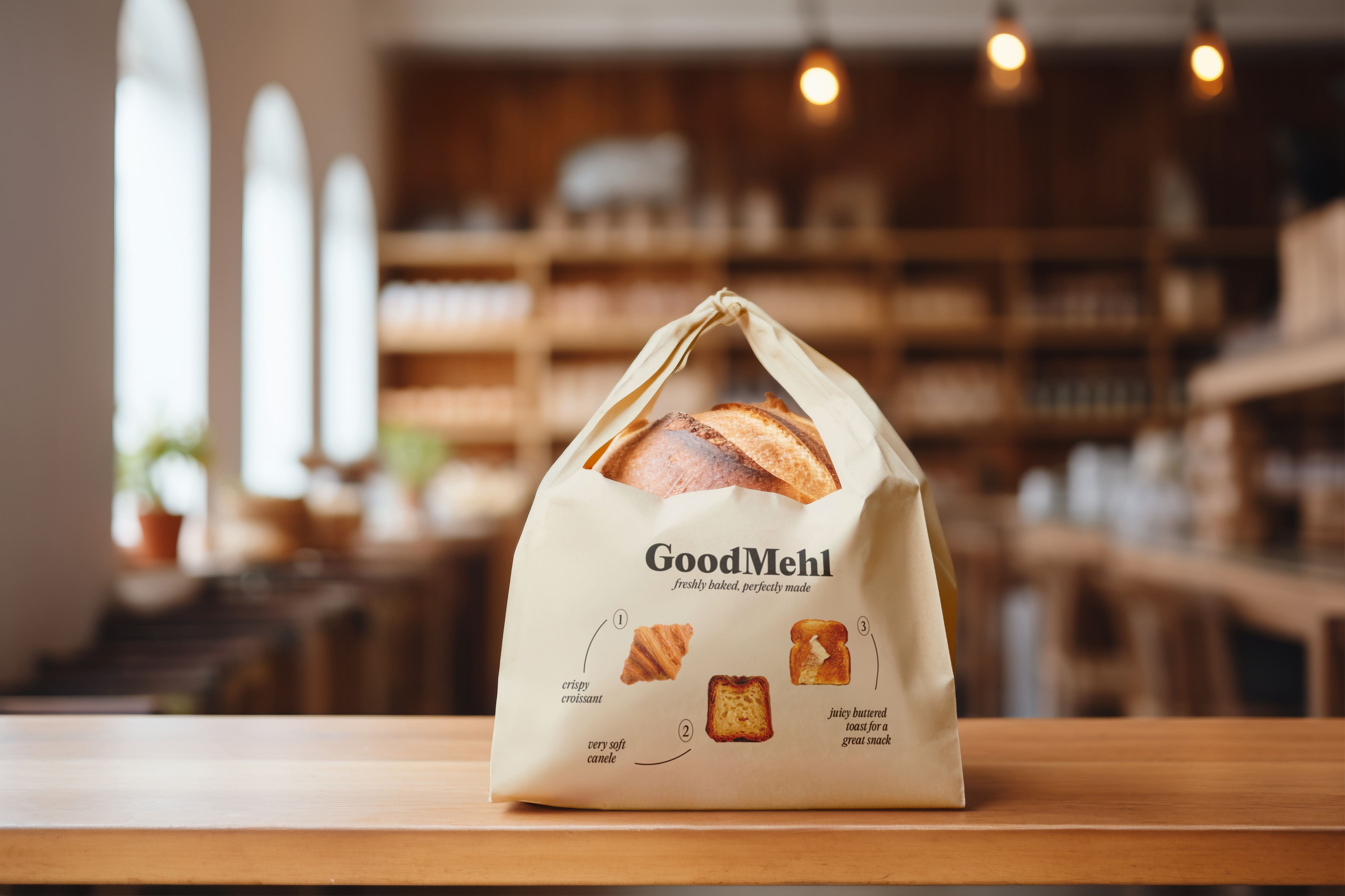 GoodMehl | identity for bakery — Изображение №4 — Брендинг на Dprofile