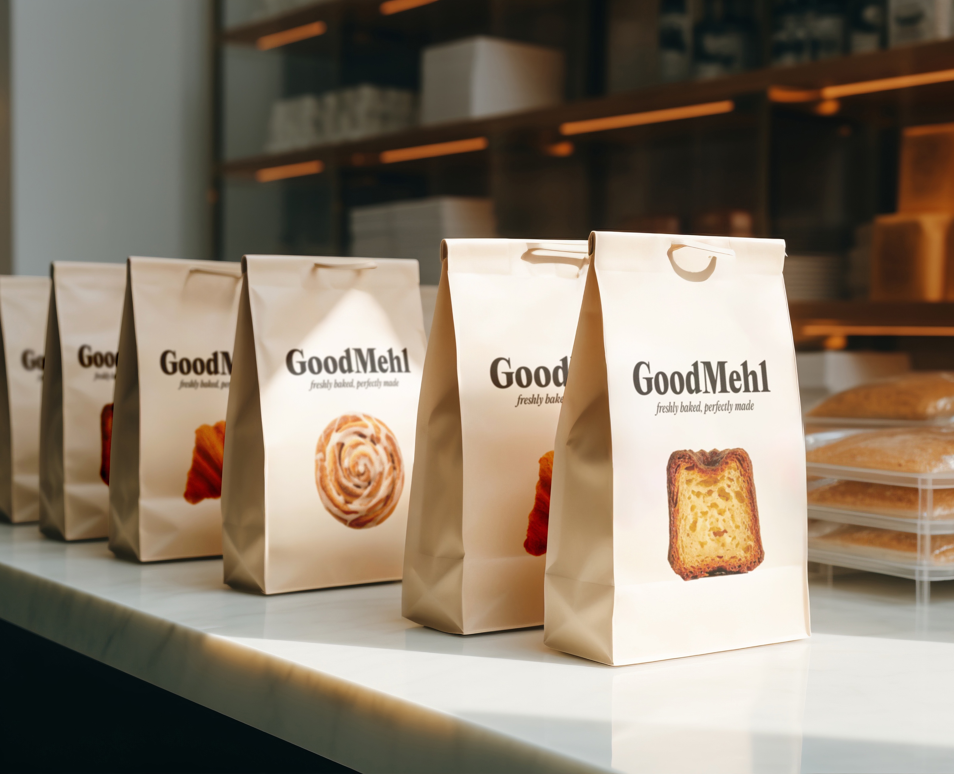 GoodMehl | identity for bakery — Брендинг на Dprofile