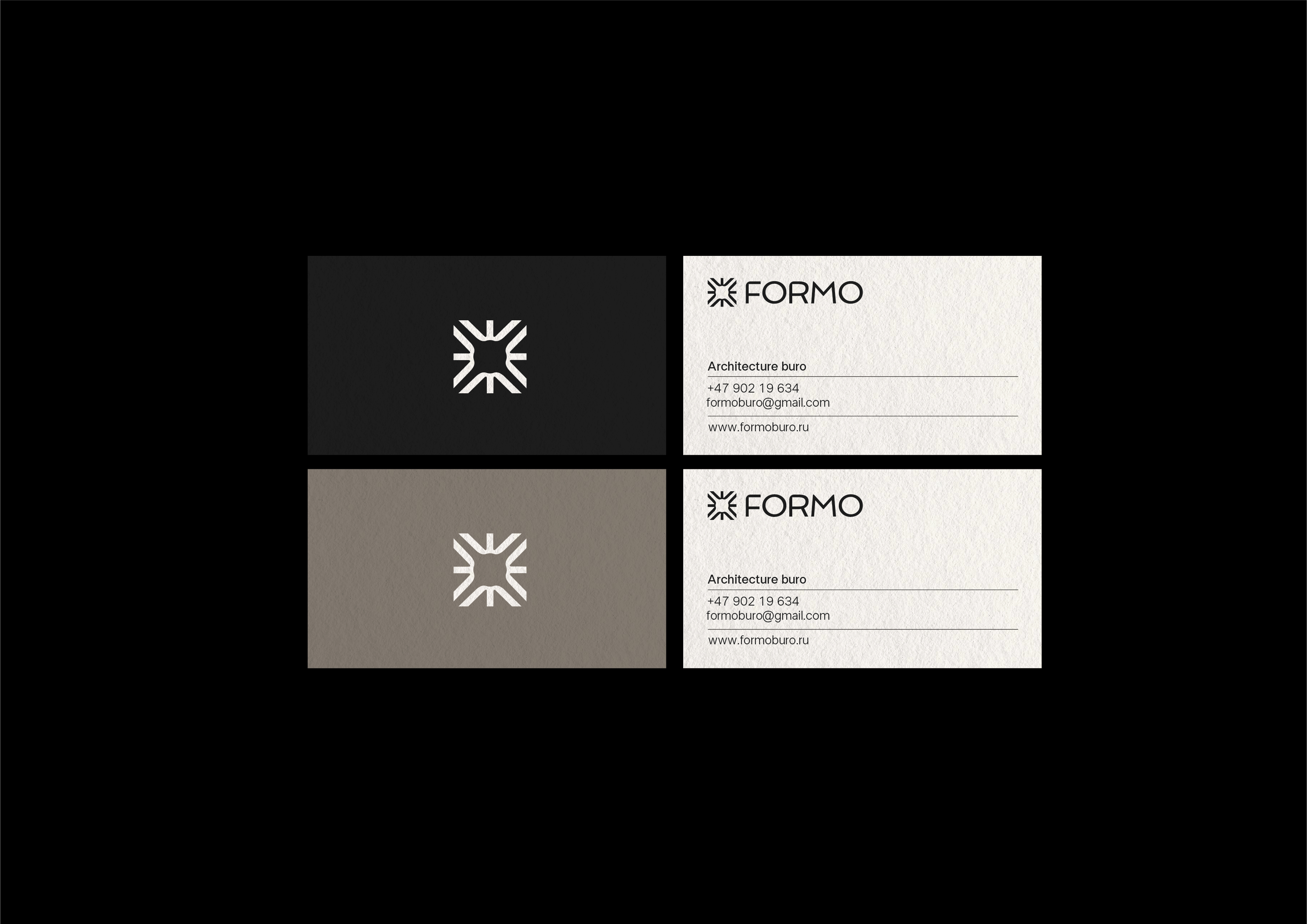 FORMO | identity for architecture bro — Изображение №6 — Брендинг на Dprofile