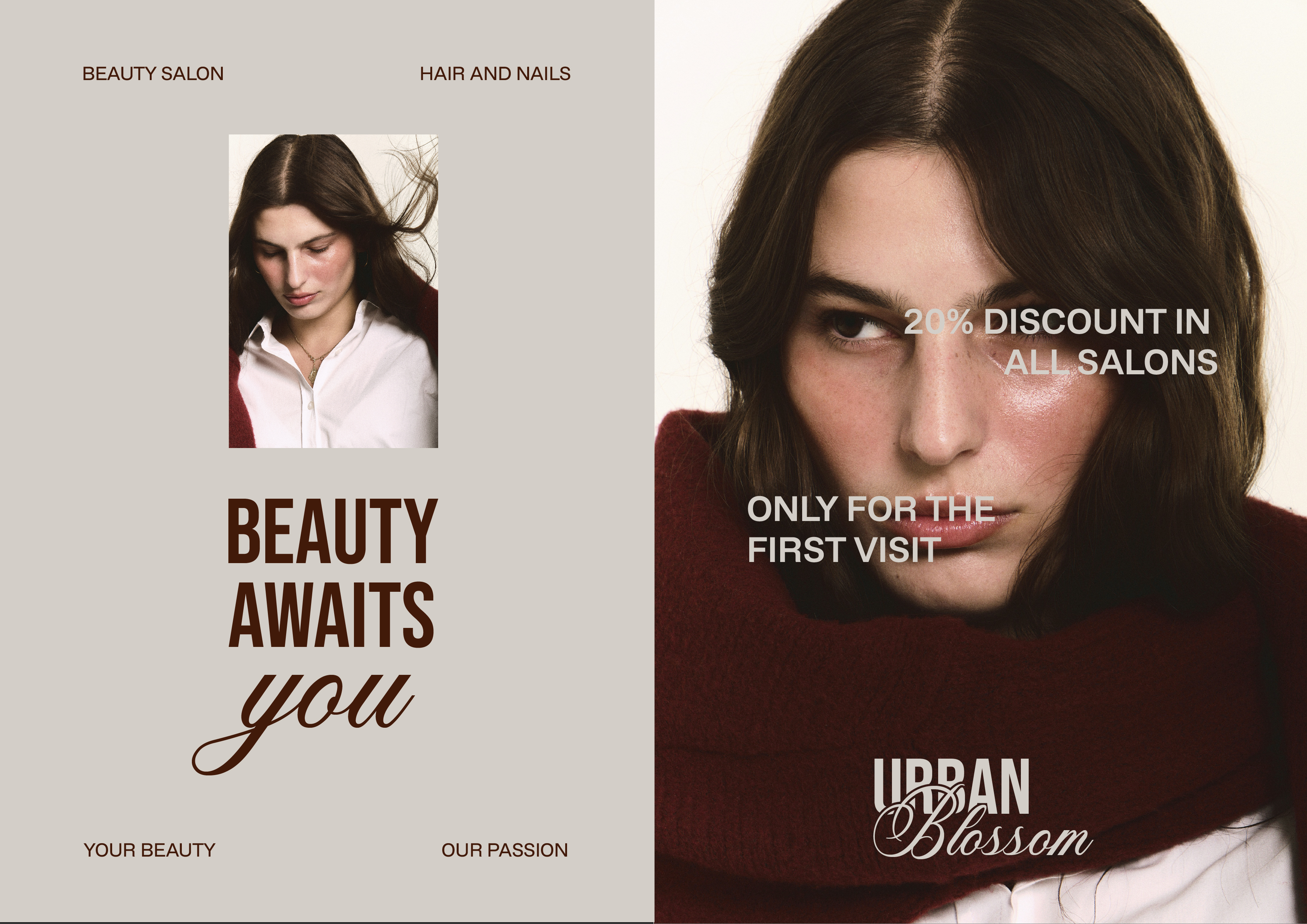 URBAN BLOSSOM | identity for beauty salon — Изображение №4 — Брендинг на Dprofile
