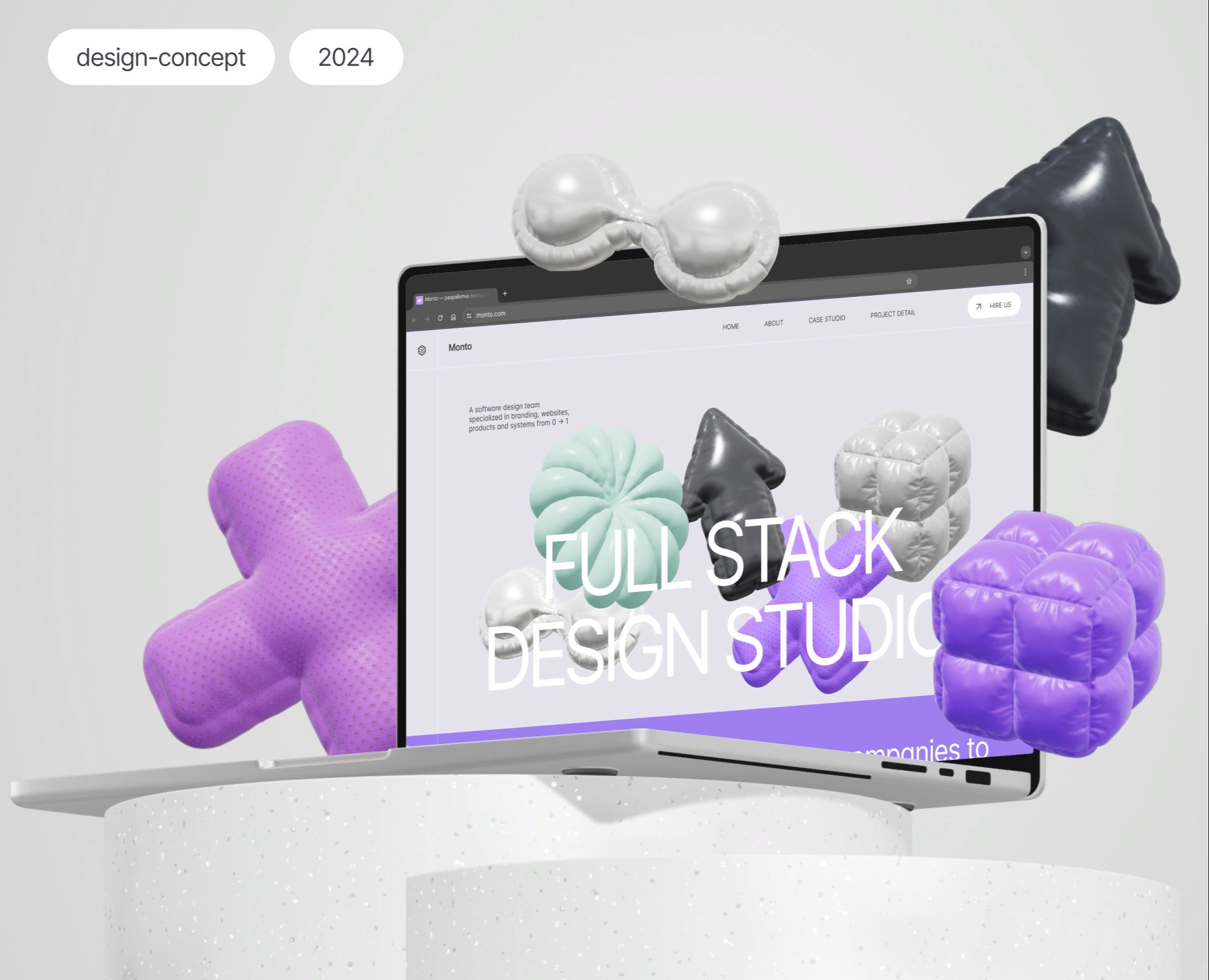 Monto | Software development | Design and animation на Dprofile