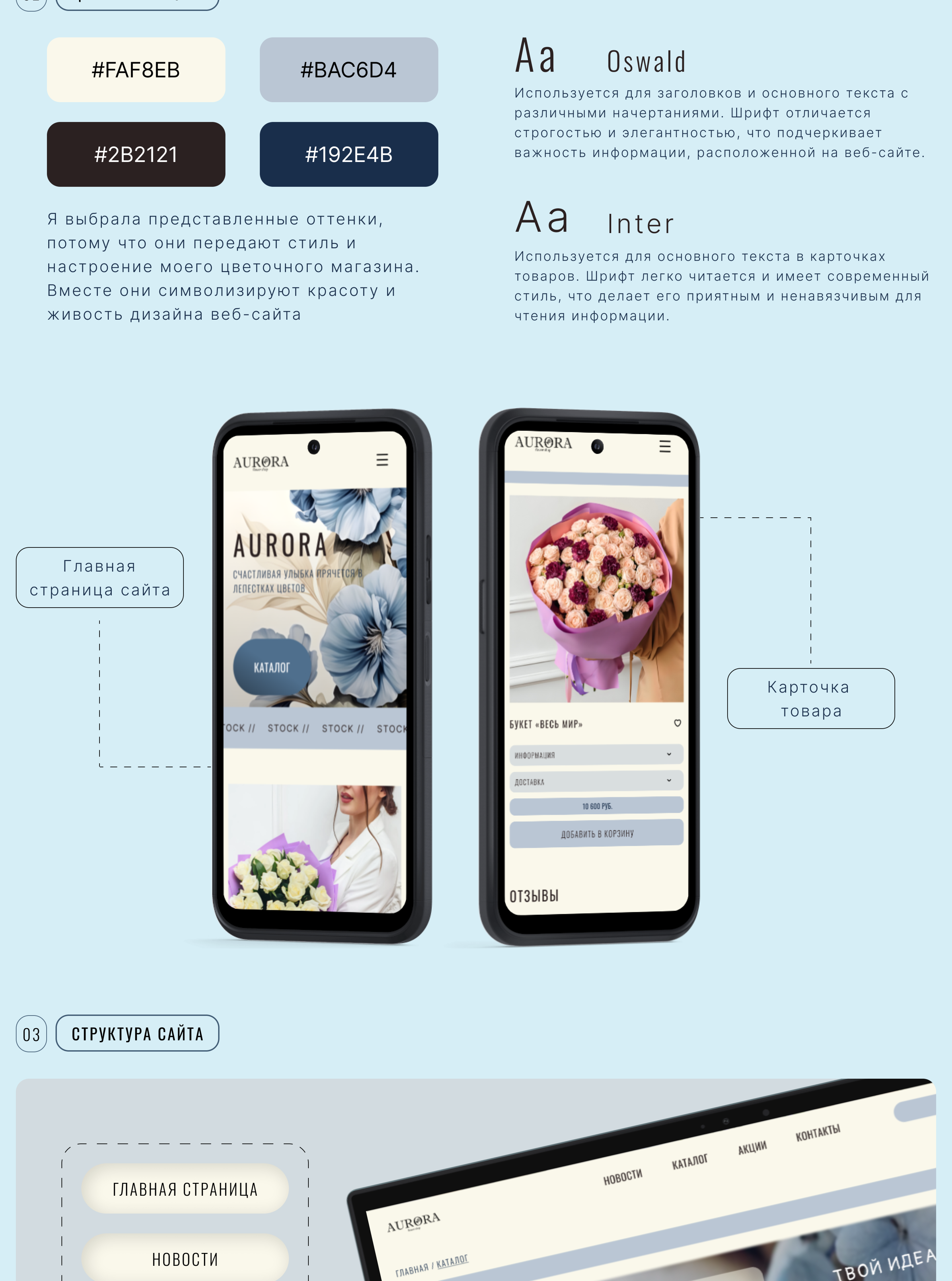 AURORA // online store — Изображение №2 — Интерфейсы на Dprofile