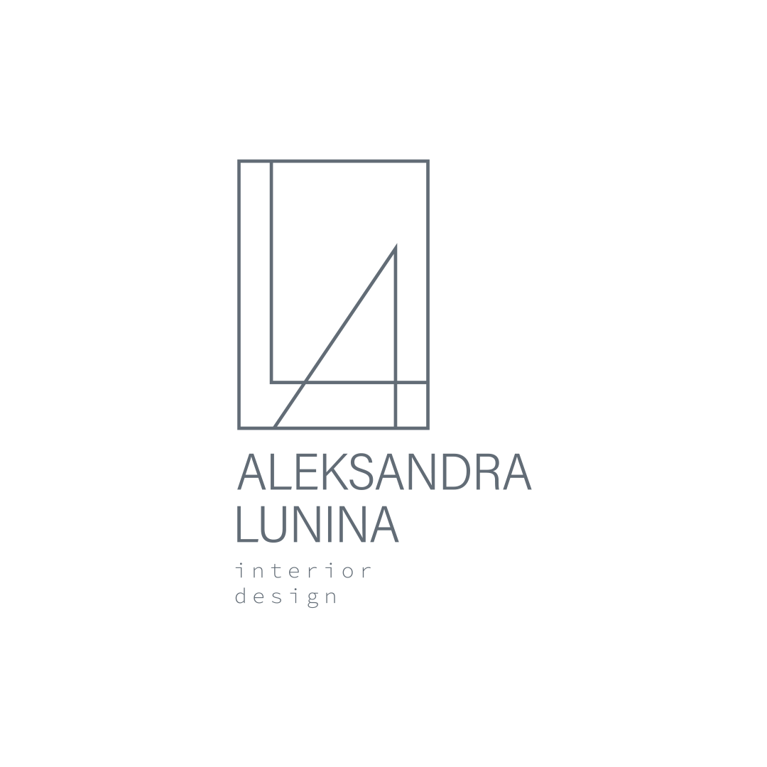 Логотип для дизайнера интерьеров Александры Луниной — Изображение №1 — Брендинг на Dprofile
