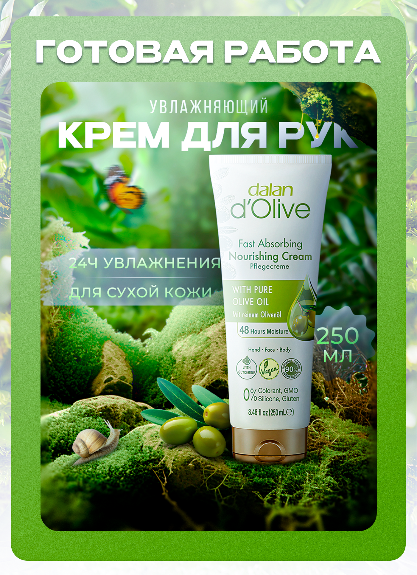 Карточка товара - Крем для рук — Изображение №4 — Графика на Dprofile