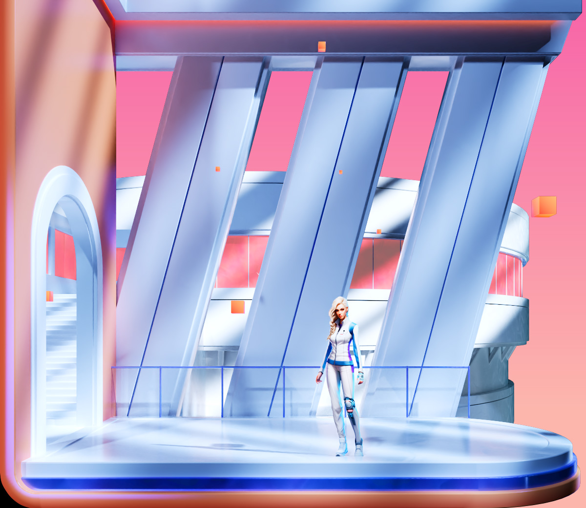 Игры будущего, Казань. Церемония закрытия. — Изображение №14 — Иллюстрация, 3D на Dprofile