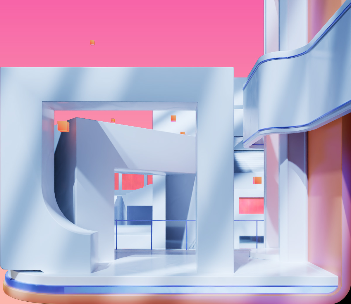 Игры будущего, Казань. Церемония закрытия. — Изображение №15 — Иллюстрация, 3D на Dprofile