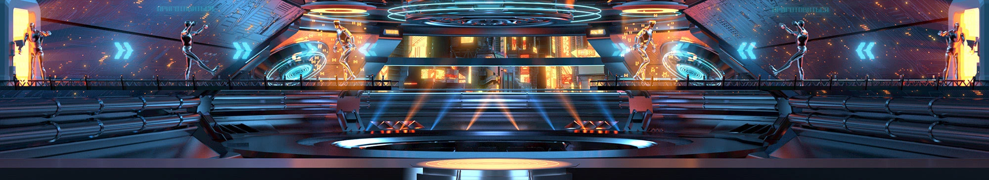 Игры будущего, Казань. Церемония закрытия. — Изображение №6 — Иллюстрация, 3D на Dprofile