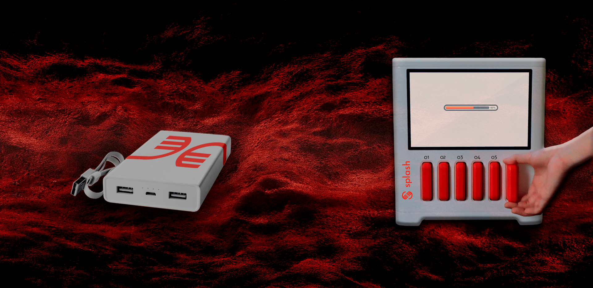 Splash powerbank sharing — Изображение №8 — Брендинг, Графика на Dprofile