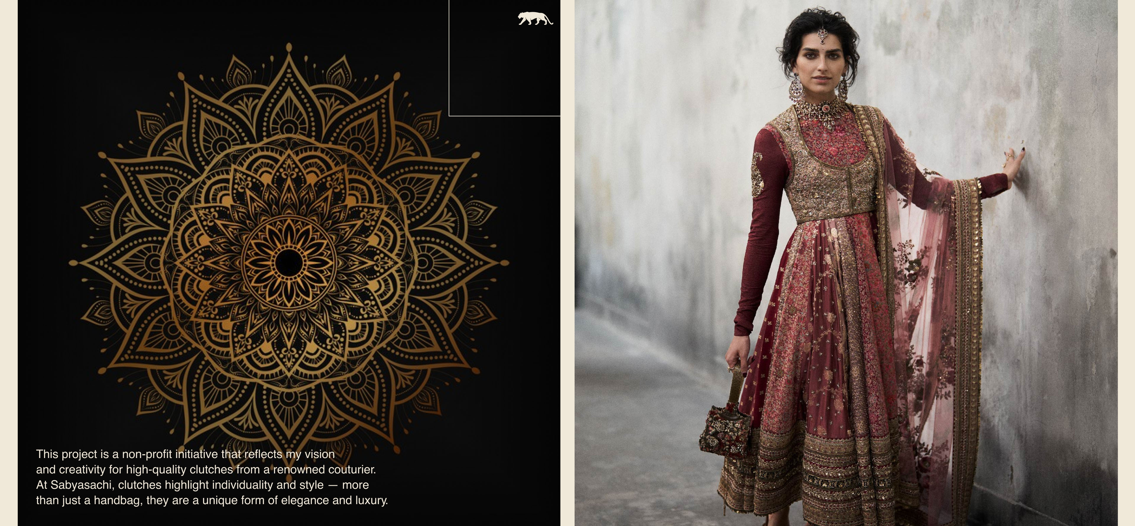 Sabyasachi clutch online store — Изображение №9 — Интерфейсы на Dprofile