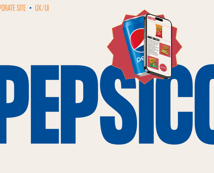 PepsiCo | Corporate website — Брендинг, Интерфейсы на Dprofile