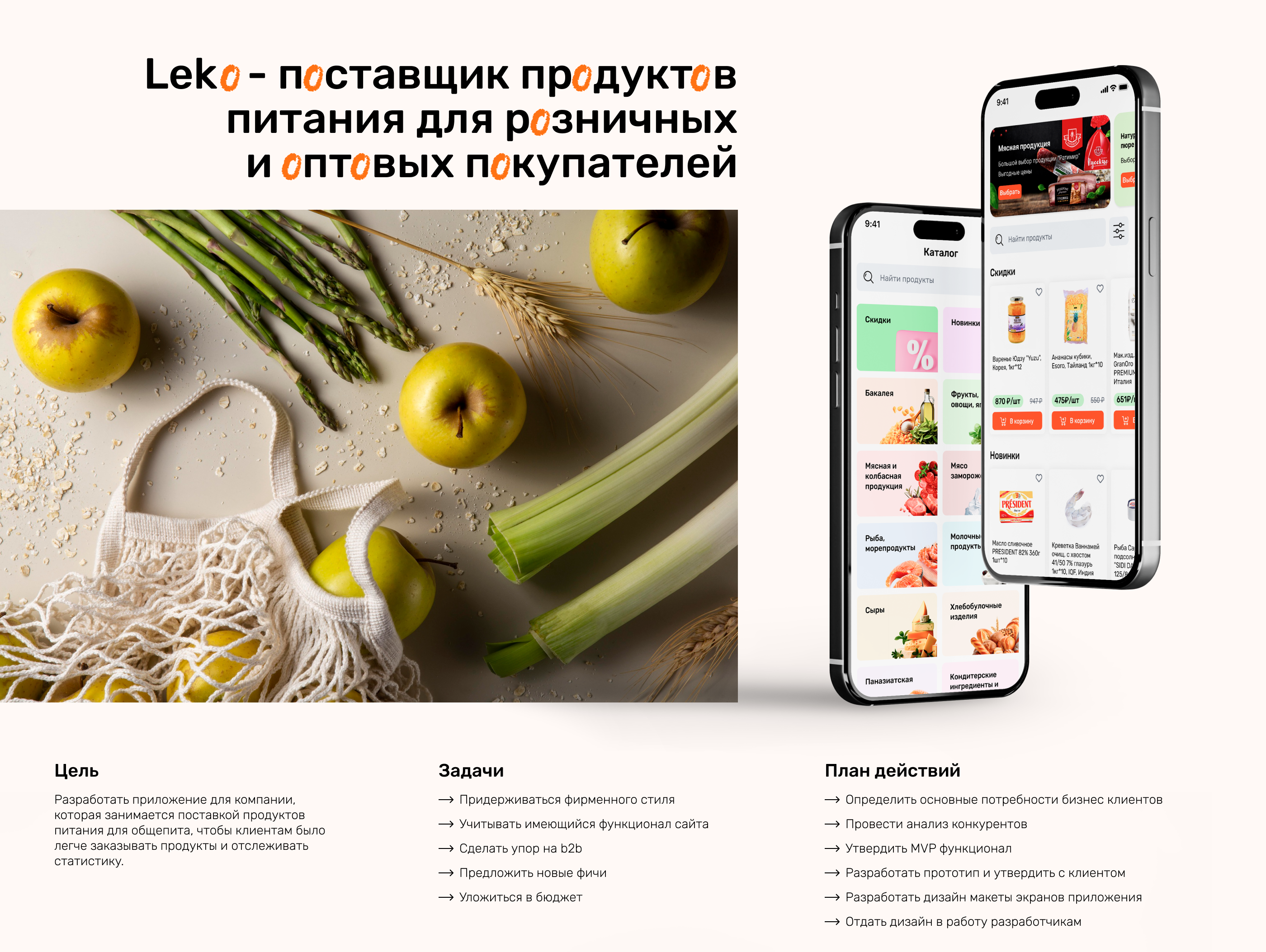Мобильное приложение для поставщика продуктов — Изображение №1 — Интерфейсы на Dprofile