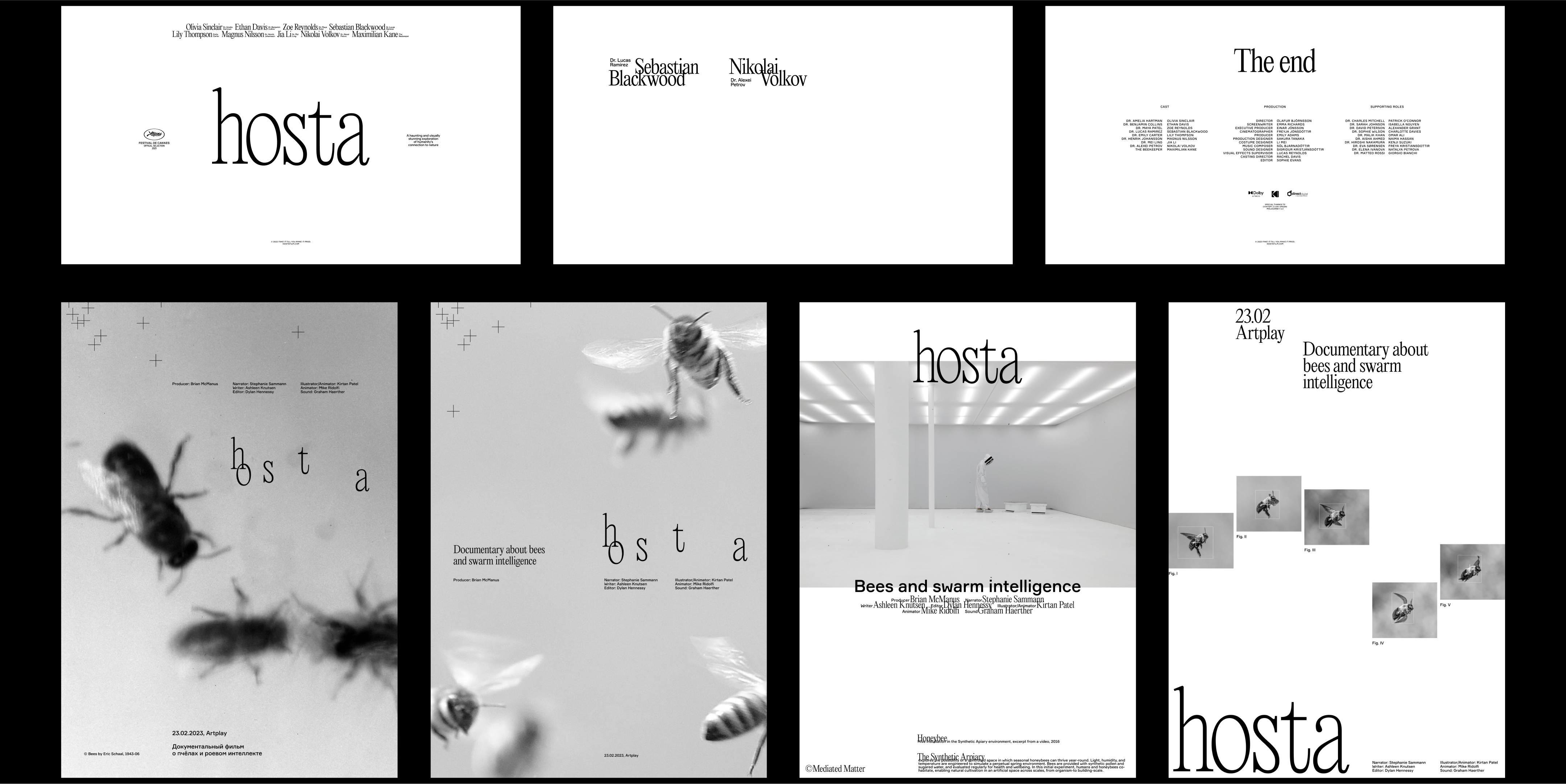 Айдентика для фильма HOSTA — Изображение №17 — Брендинг, Маркетинг на Dprofile