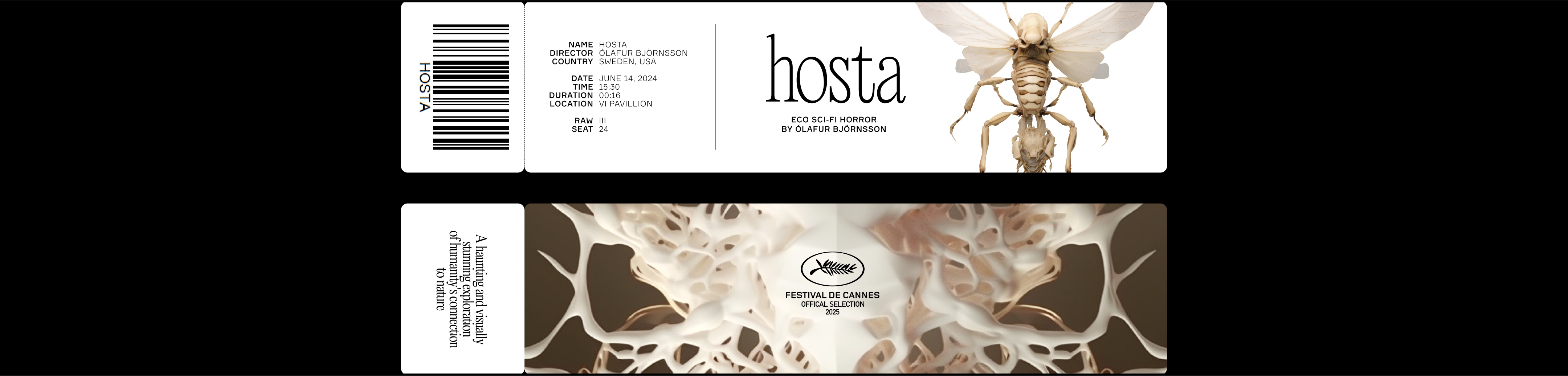 Айдентика для фильма HOSTA — Изображение №13 — Брендинг, Маркетинг на Dprofile