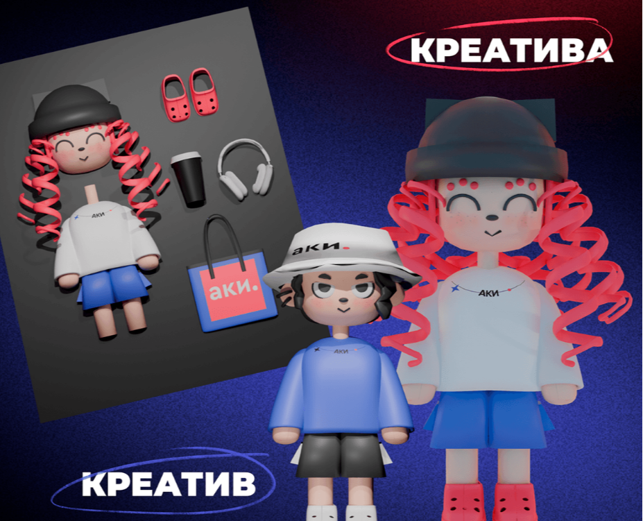 Мерч для АКИ — Брендинг, Графика на Dprofile