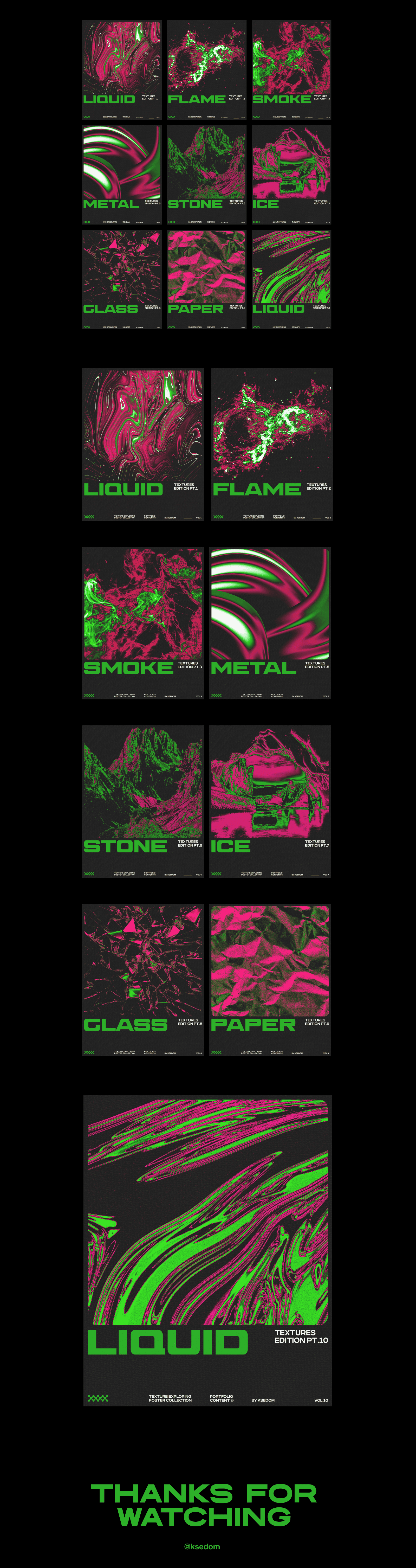 TEXTURES: Poster Edition pt. 1-9 — Изображение №1 — Графика на Dprofile