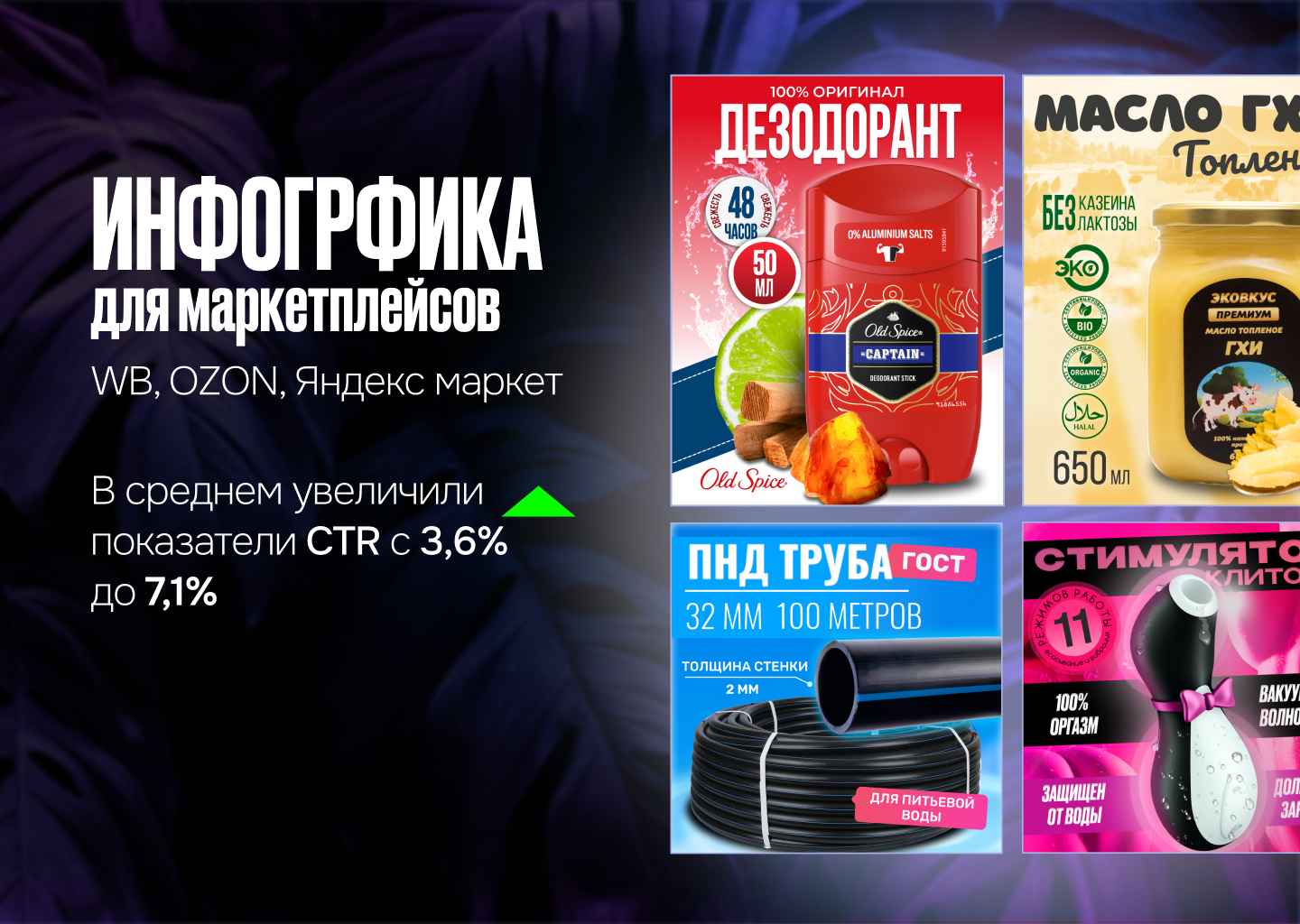Инфографика для Ozon WB Яндекс маркет — Изображение №1 — Маркетинг на Dprofile
