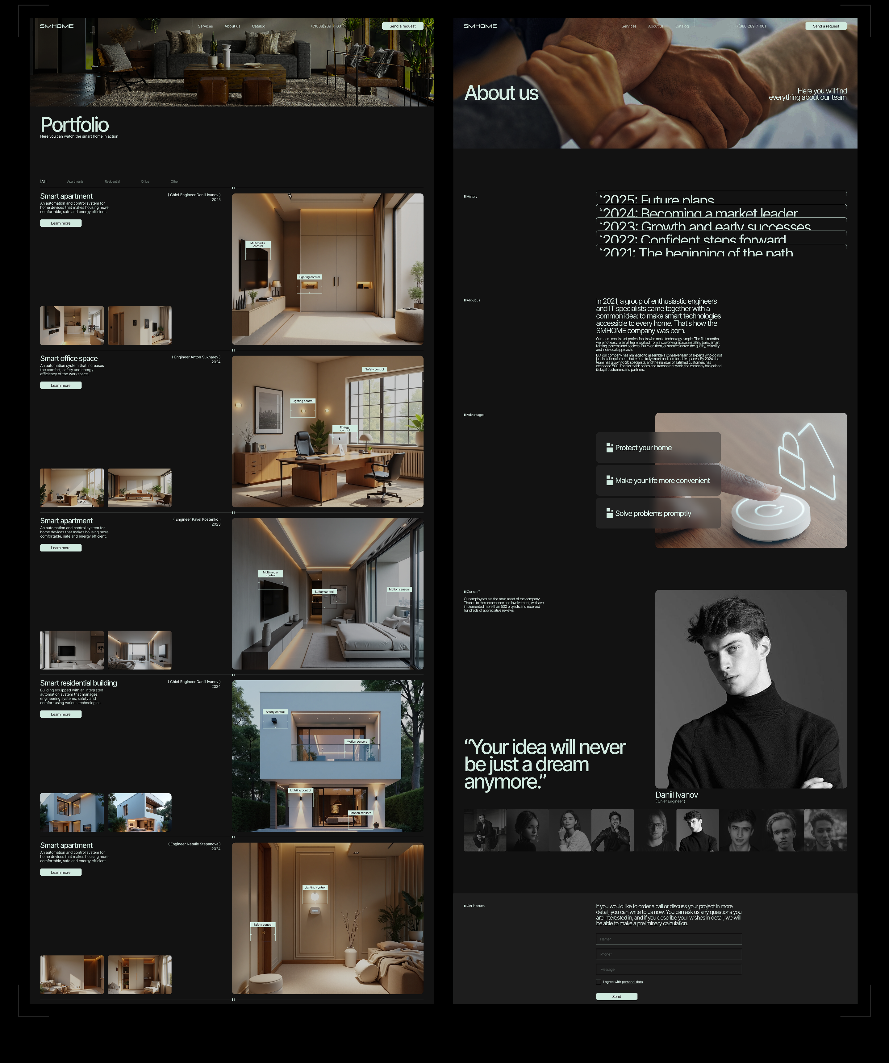 Website for SmartHome — Изображение №8 — Интерфейсы на Dprofile