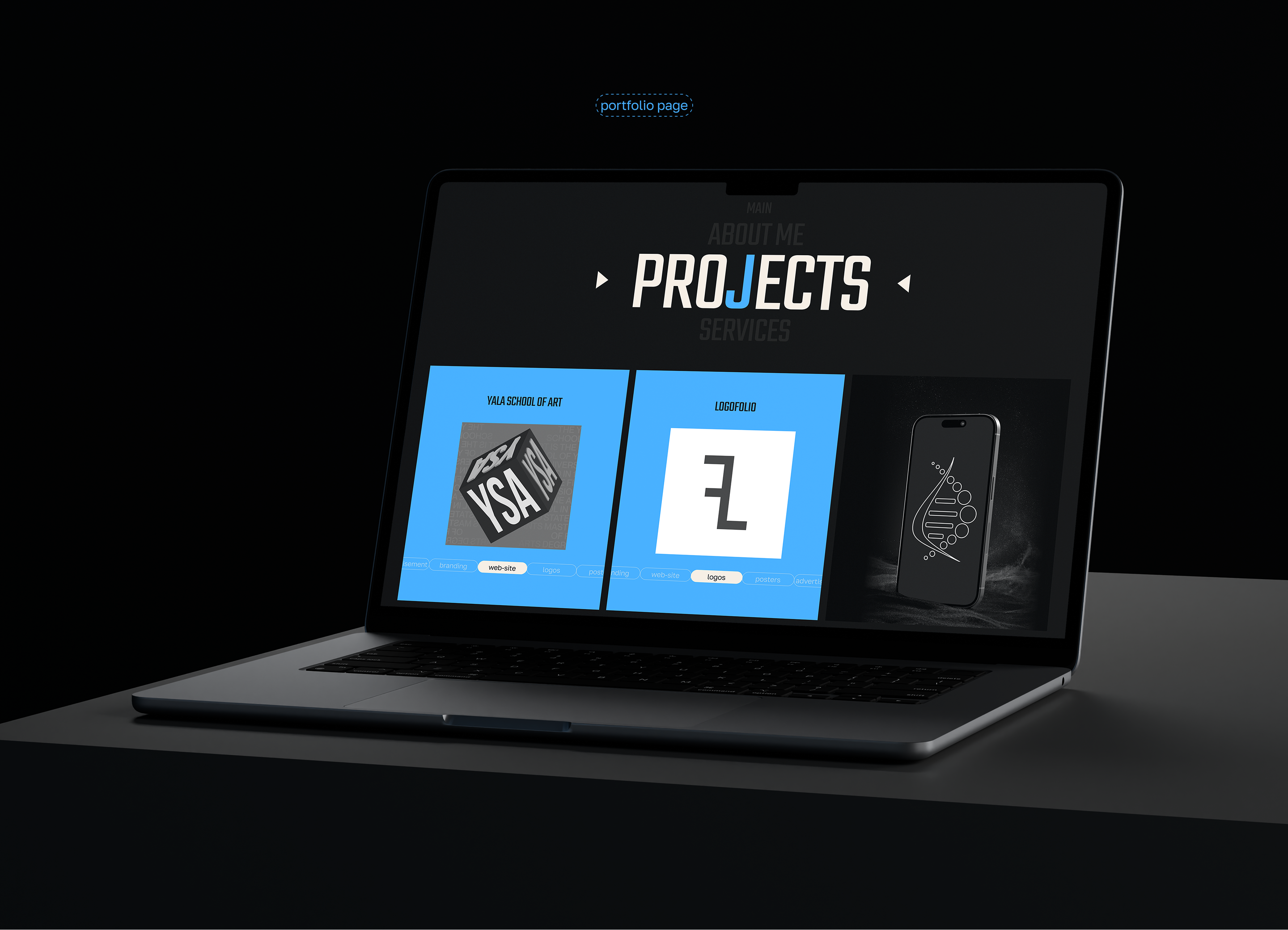Portfolio Web-site — Изображение №5 — Интерфейсы на Dprofile