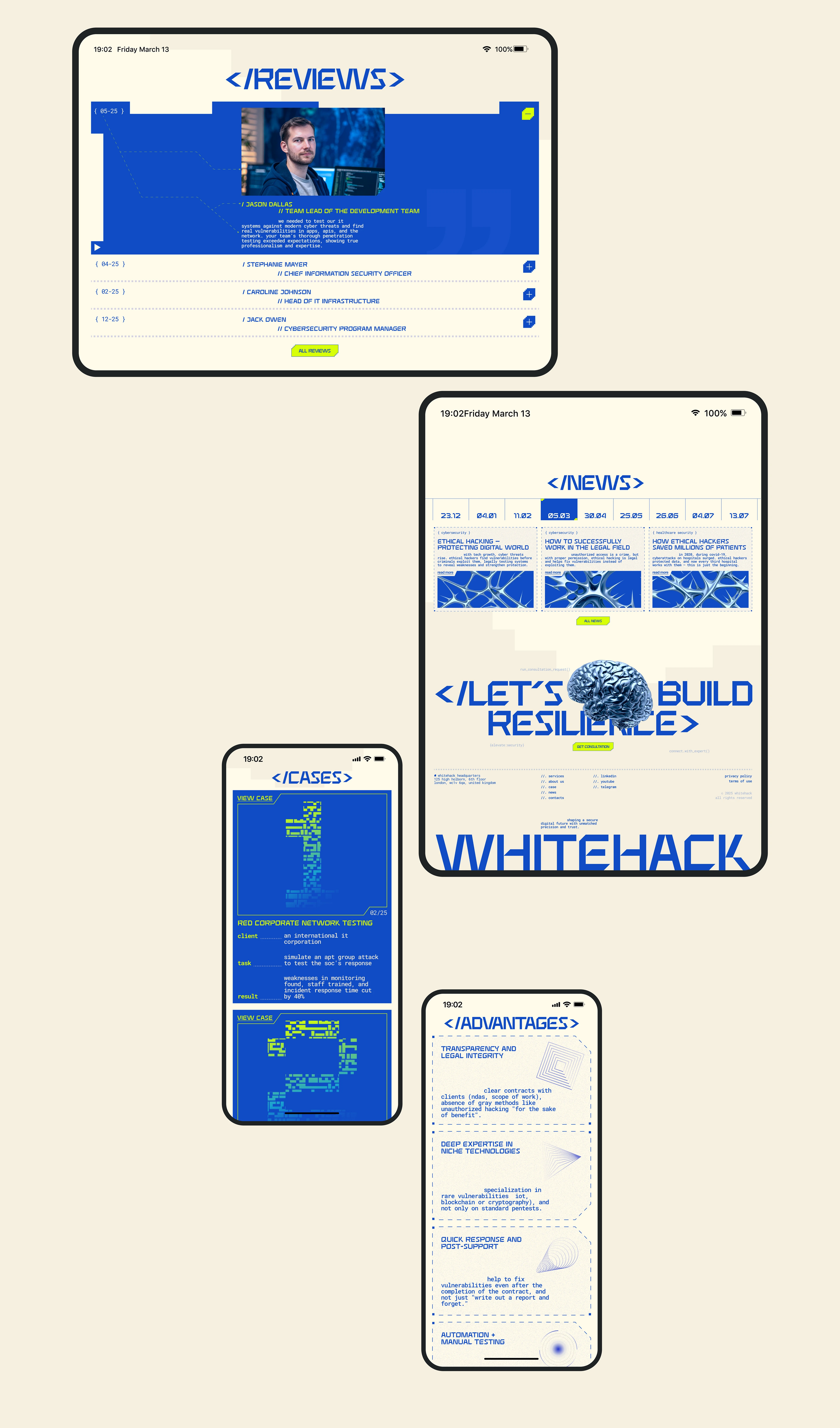 Corporate web-site for wh — Изображение №5 — Интерфейсы на Dprofile