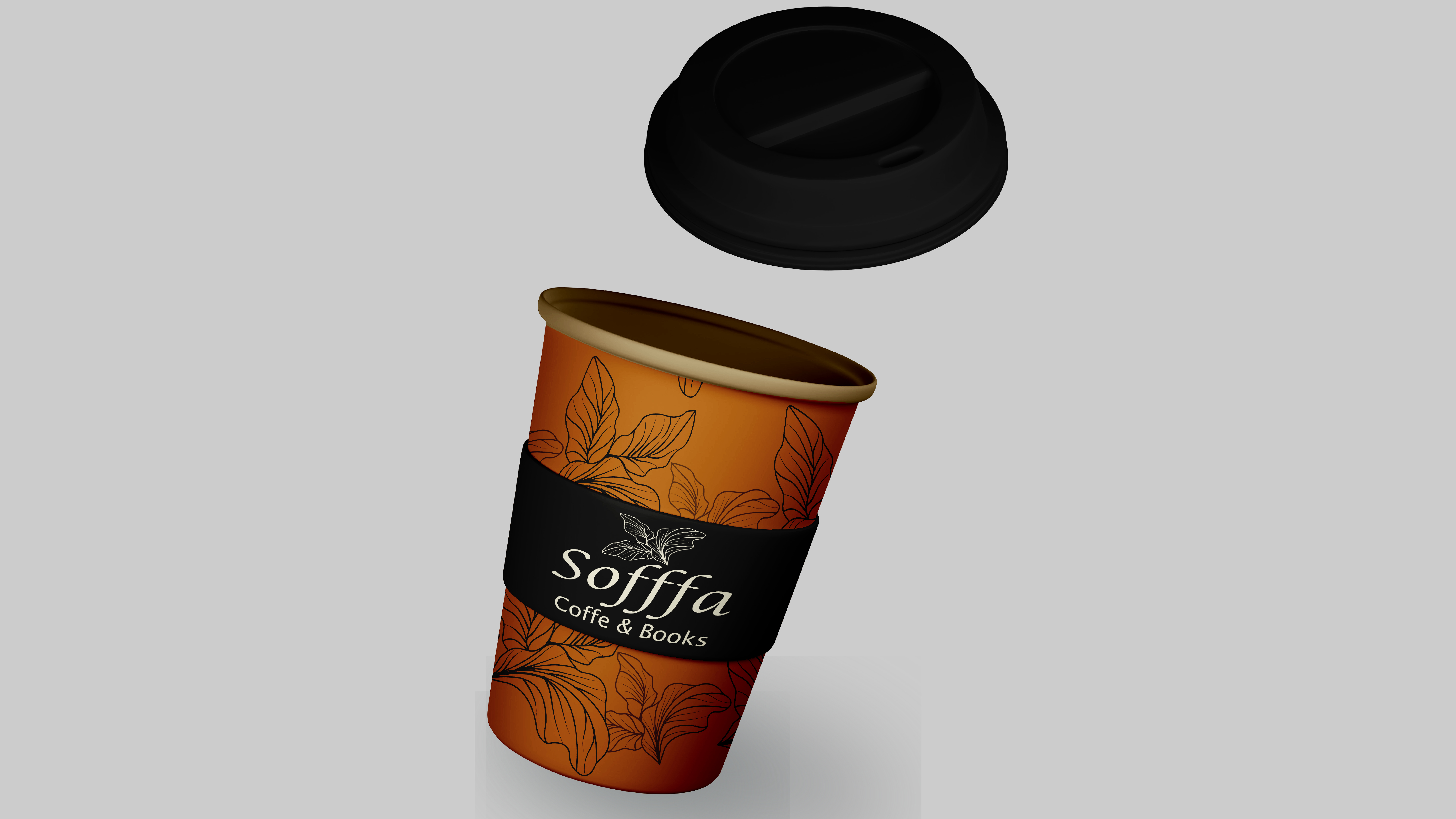 Минимальный фирменный стиль кофейни "Sofffa" — Изображение №10 — Брендинг, Графика на Dprofile