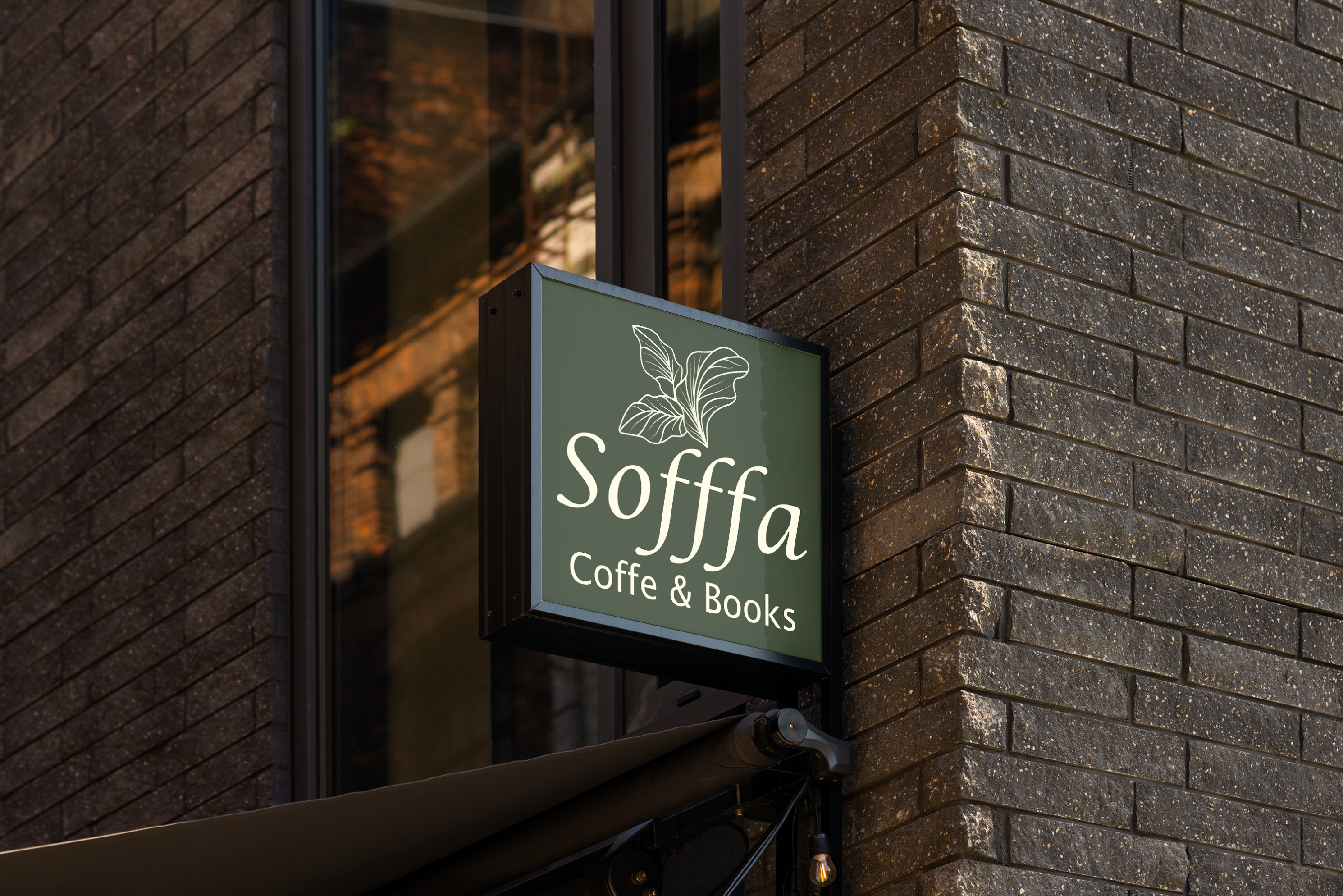 Минимальный фирменный стиль кофейни "Sofffa" — Изображение №6 — Брендинг, Графика на Dprofile