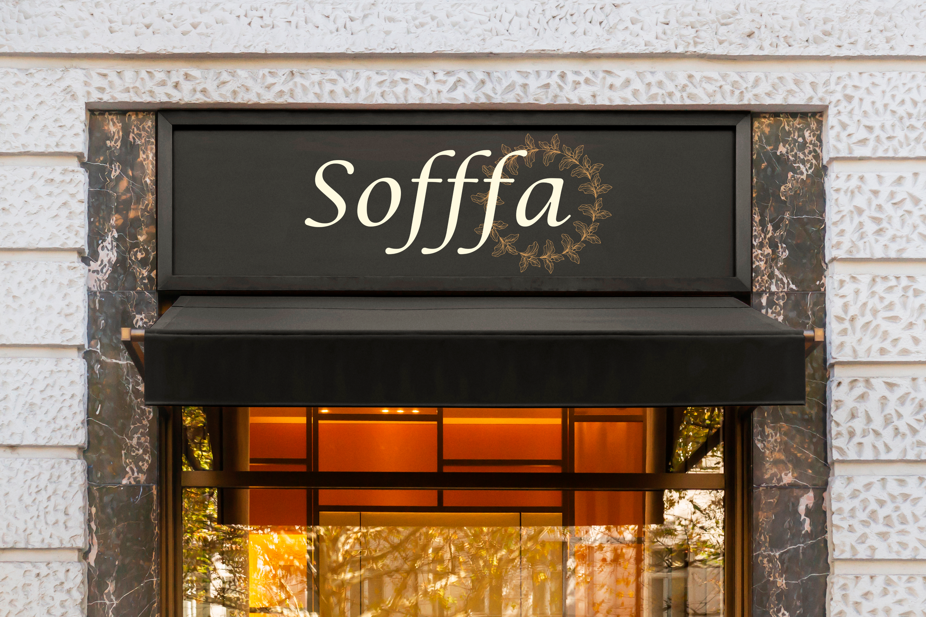 Минимальный фирменный стиль кофейни "Sofffa" — Изображение №4 — Брендинг, Графика на Dprofile