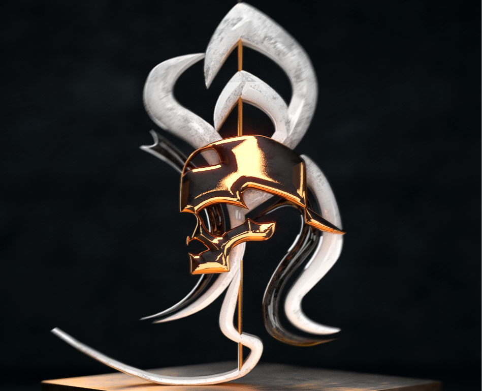rien logo statue — Брендинг, Иллюстрация на Dprofile