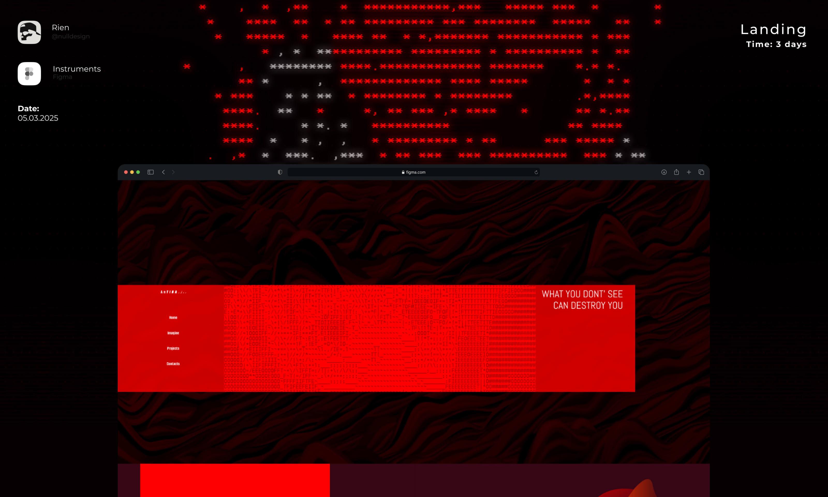 Landing Antihacker — Изображение №1 — Интерфейсы, Графика на Dprofile