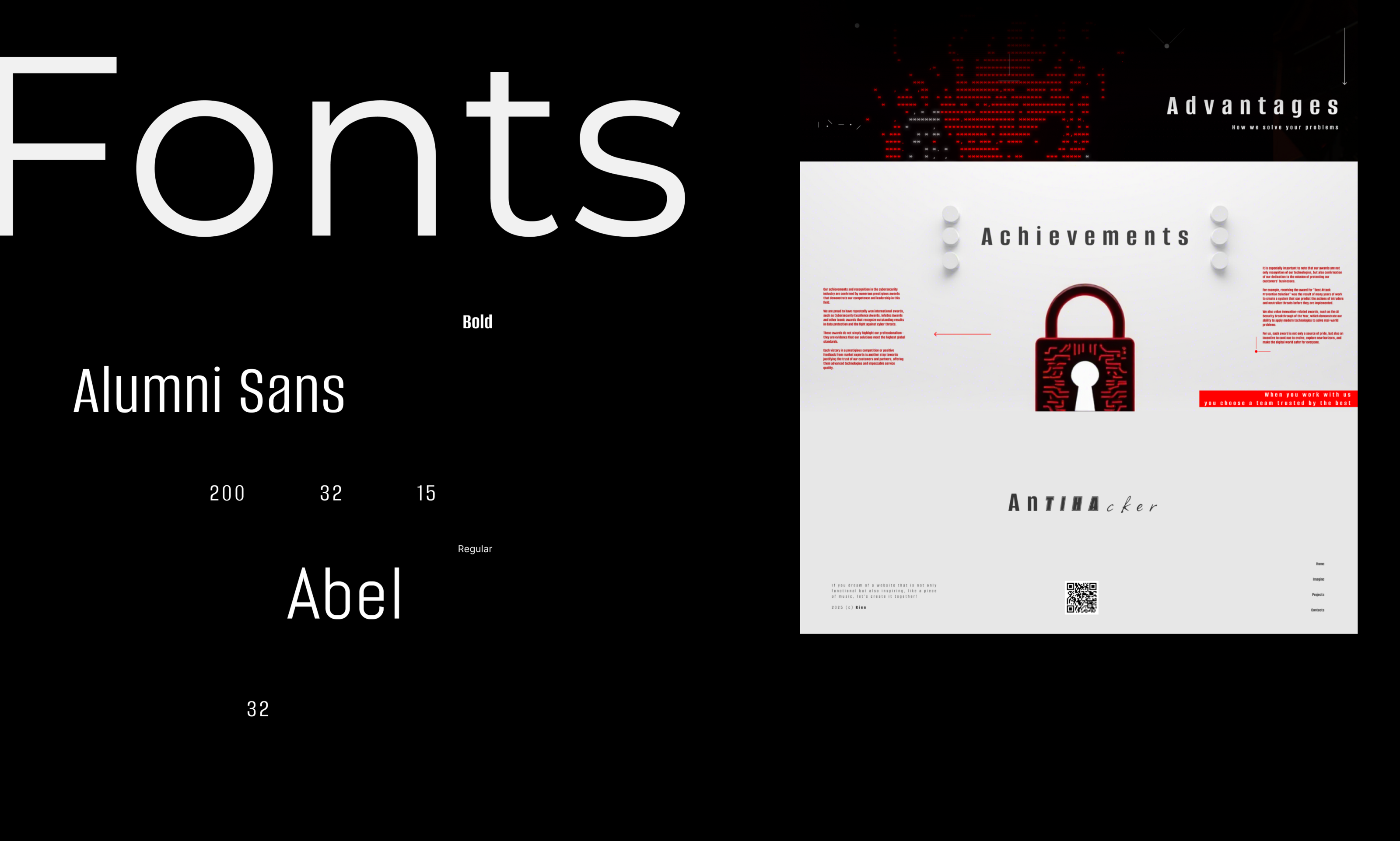 Landing Antihacker — Изображение №5 — Интерфейсы, Графика на Dprofile