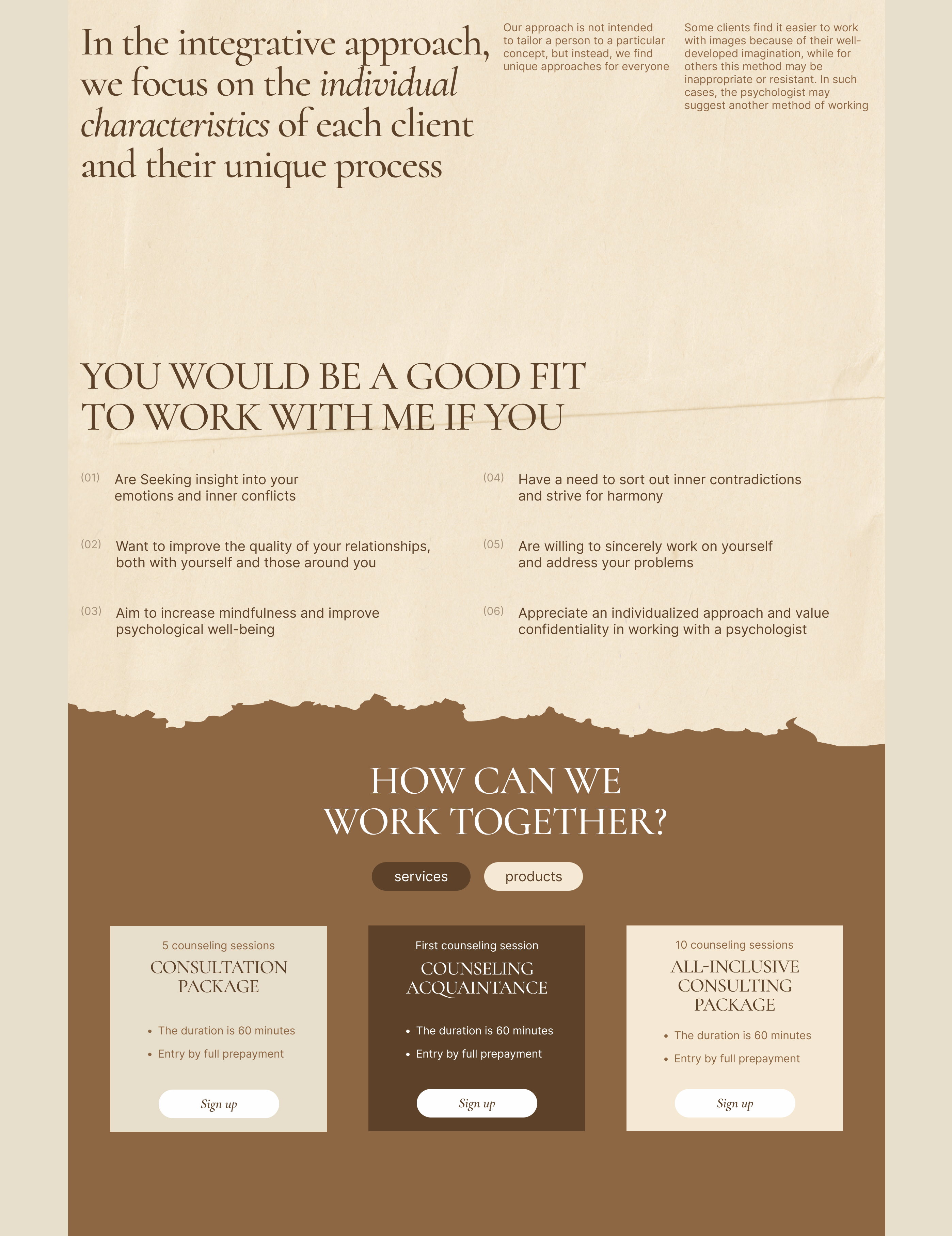 Alexandra Sokolova Psychologist — Изображение №7 — Интерфейсы на Dprofile