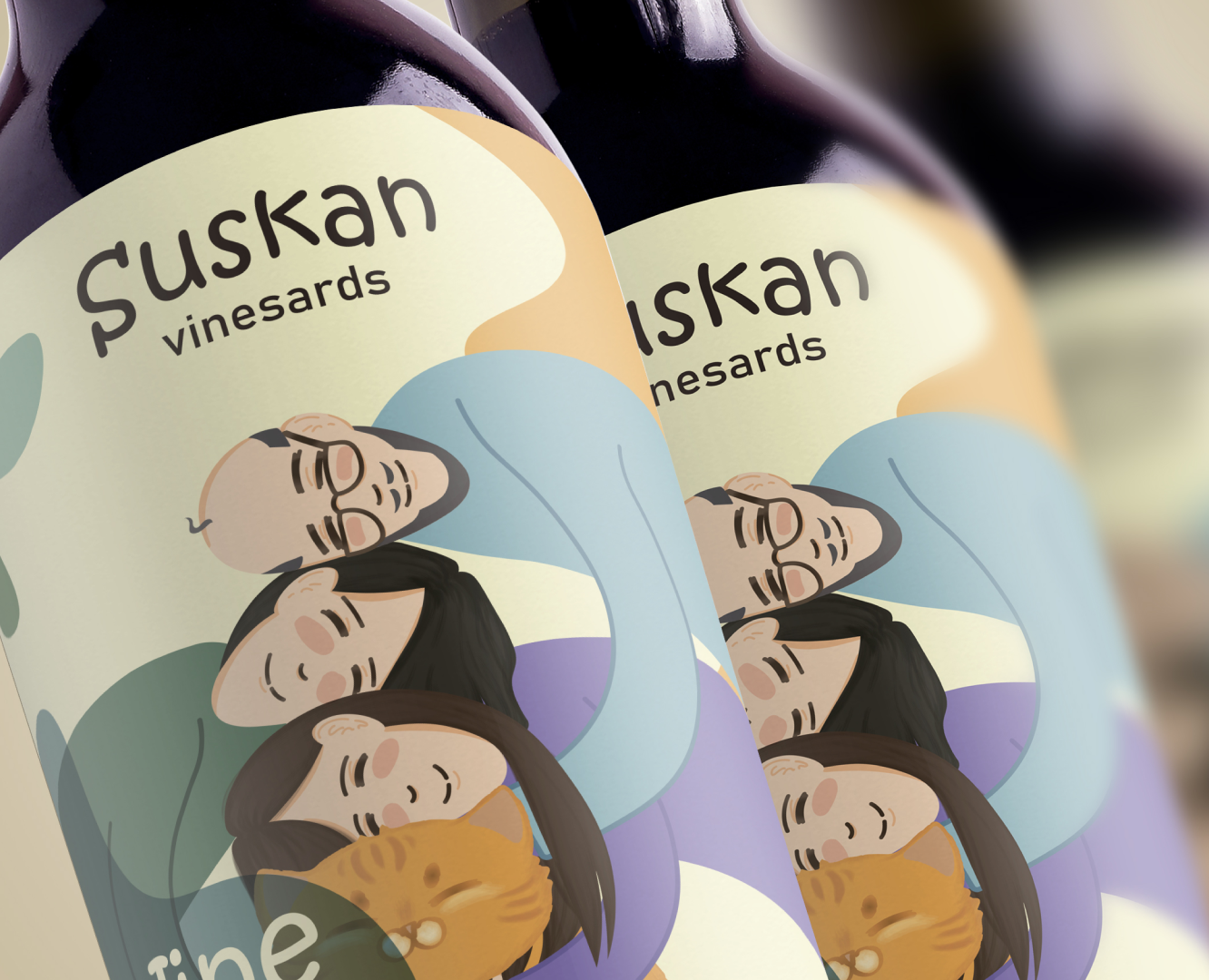 Suskan|Illustration — Брендинг, Иллюстрация на Dprofile