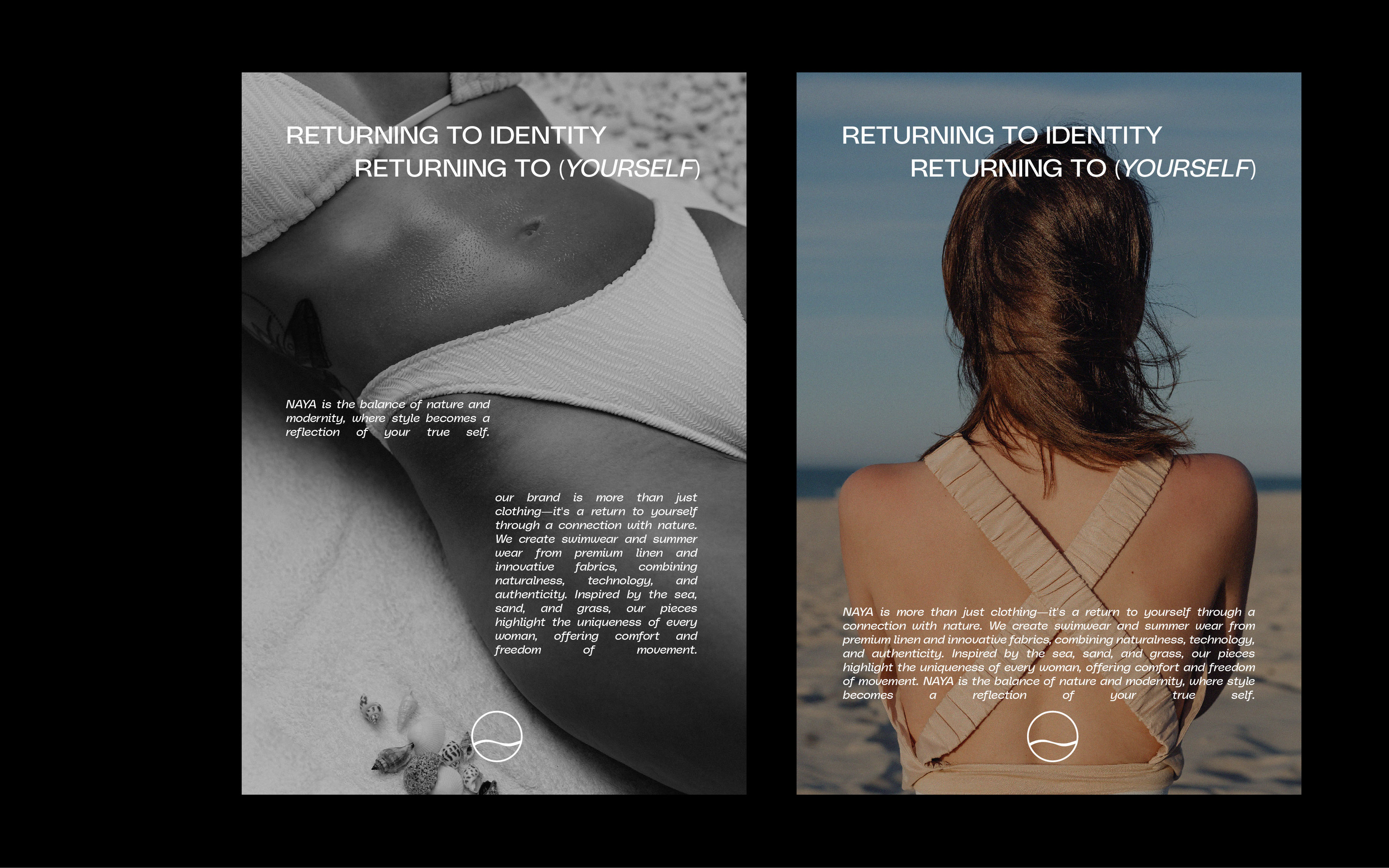 NAYA / айдентика бренда — Изображение №3 — Интерфейсы, Брендинг на Dprofile